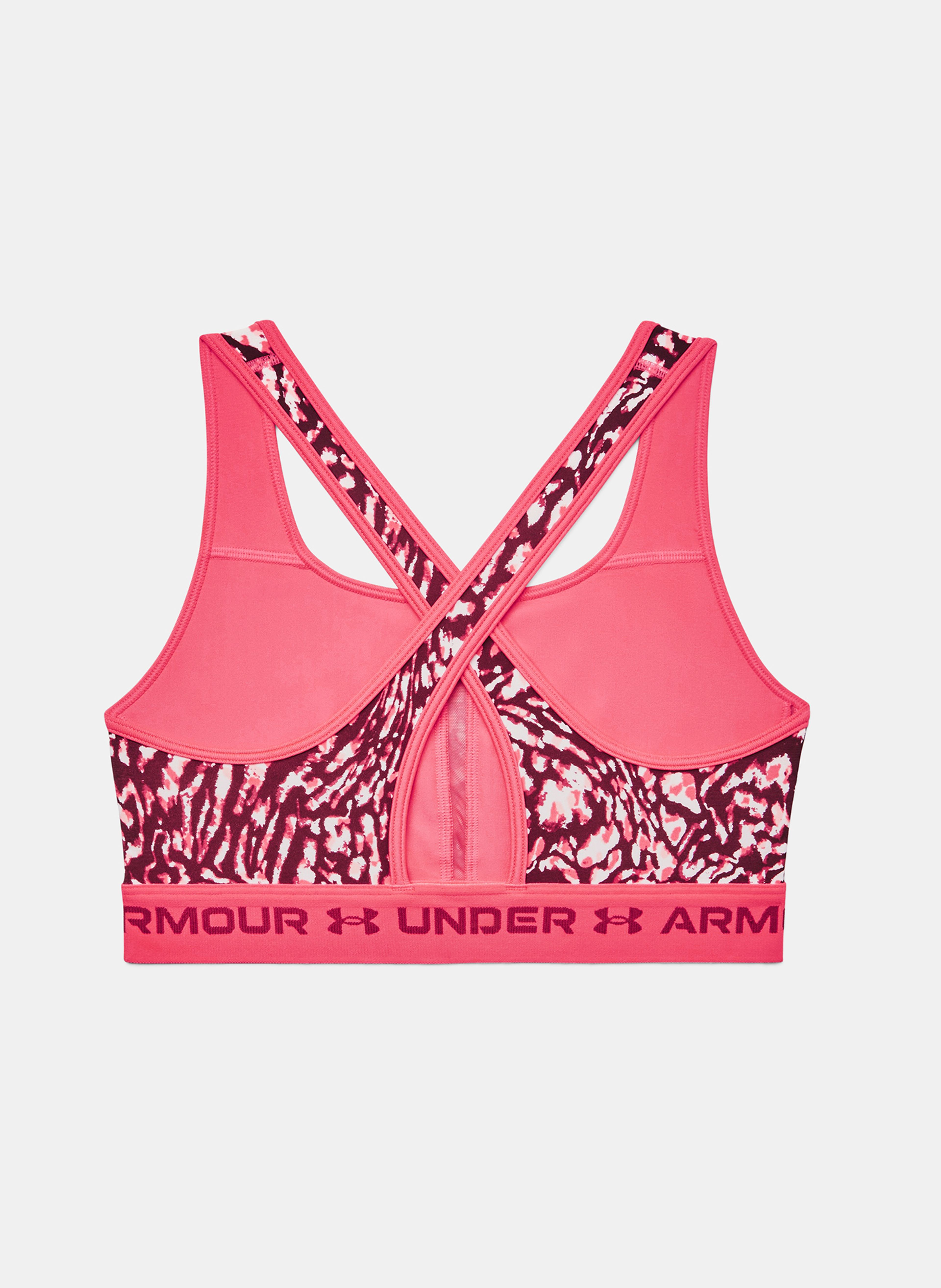 Dámská podprsenka Under Armour UA Crossback Mid Print - 004