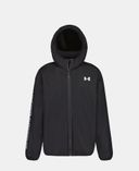 Fiú dzseki Under Armour UA MANATAUG SOLID WINDBREAKER-Fekete - 001