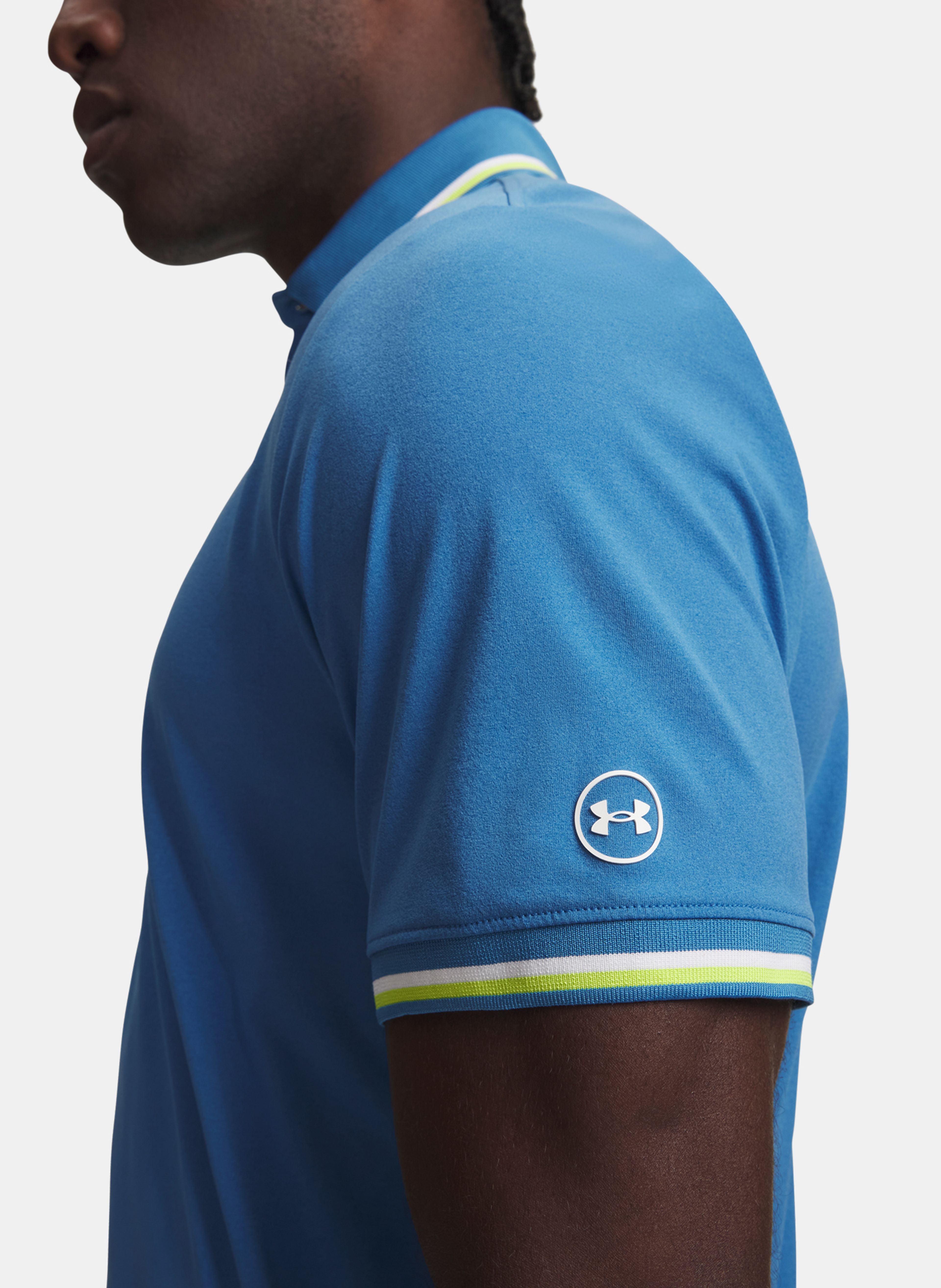 Vyriški marškinėliai Under Armour UA ArmourDry Rib Polo - 003
