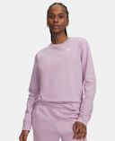 Női felső Under Armour Sport Terry Crew-Rózsaszínű - 004