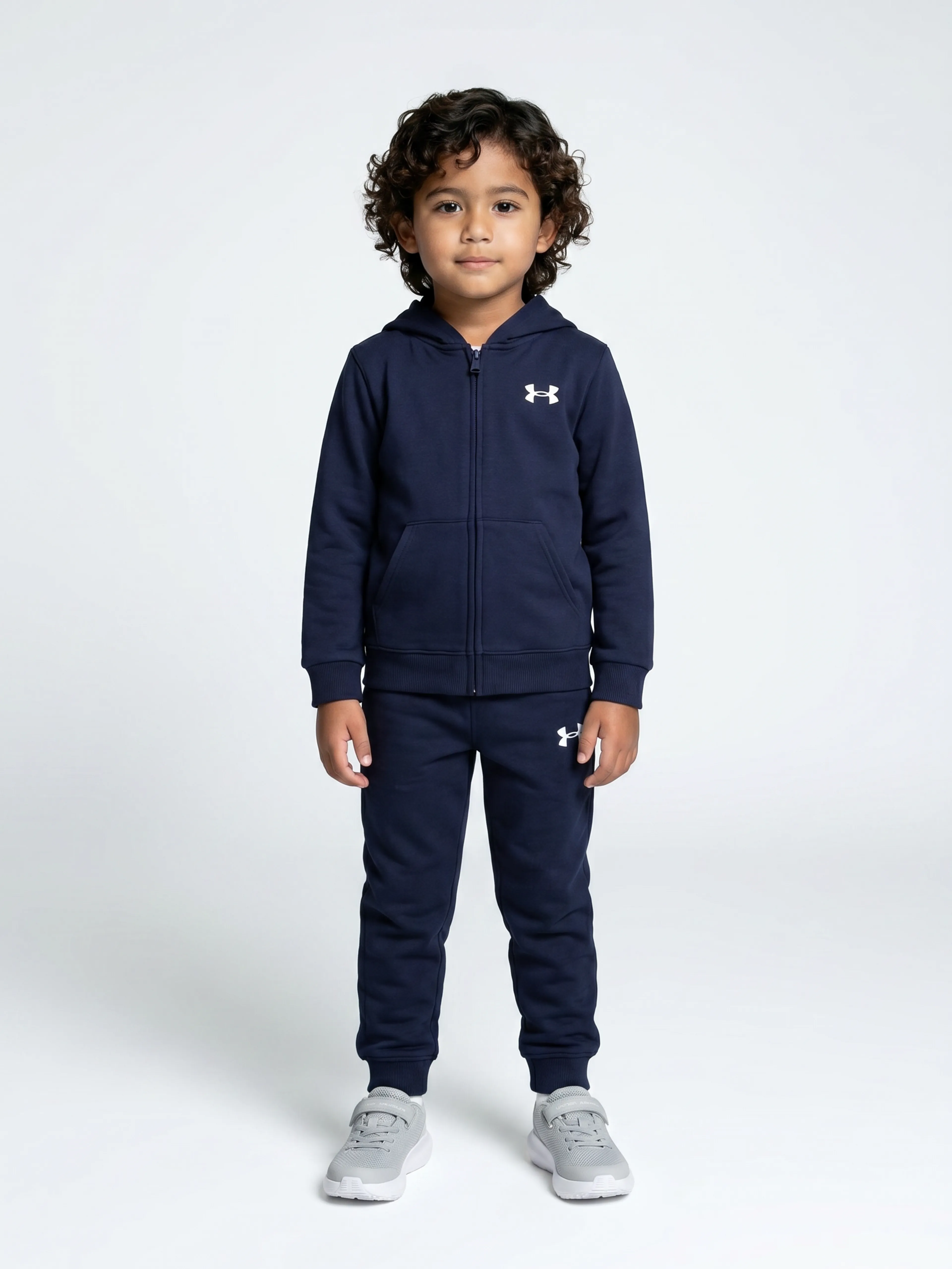 Poiste komplekt Under Armour UA BRANDED LOGO FZ SET-NVY - 001