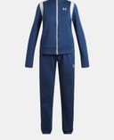 Dievčenská súprava Under Armour G Knit Tracksuit-Modrá - 001