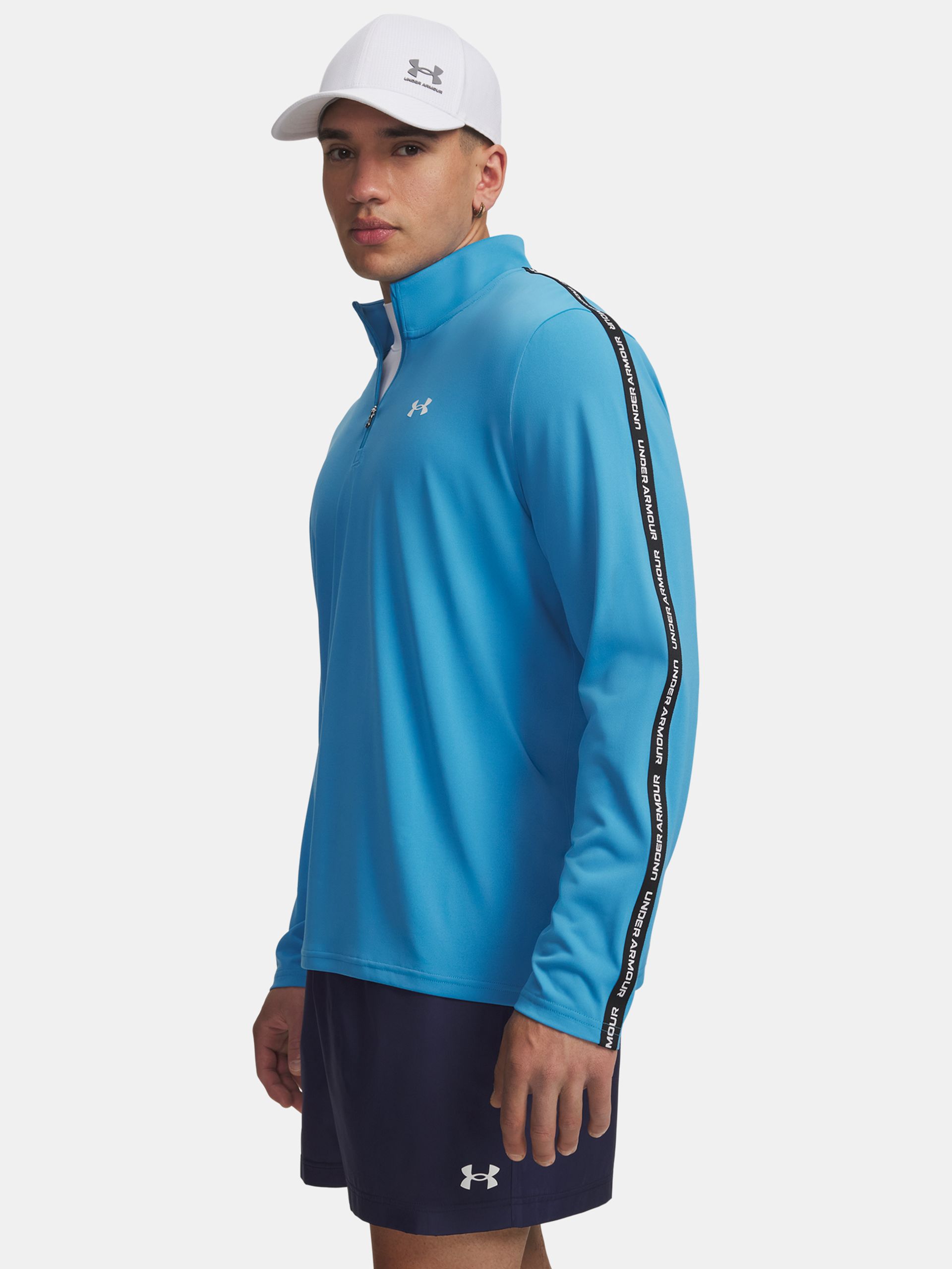 Vyriški marškinėliai Under Armour UA Tech Taping 1/2 Zip - 001