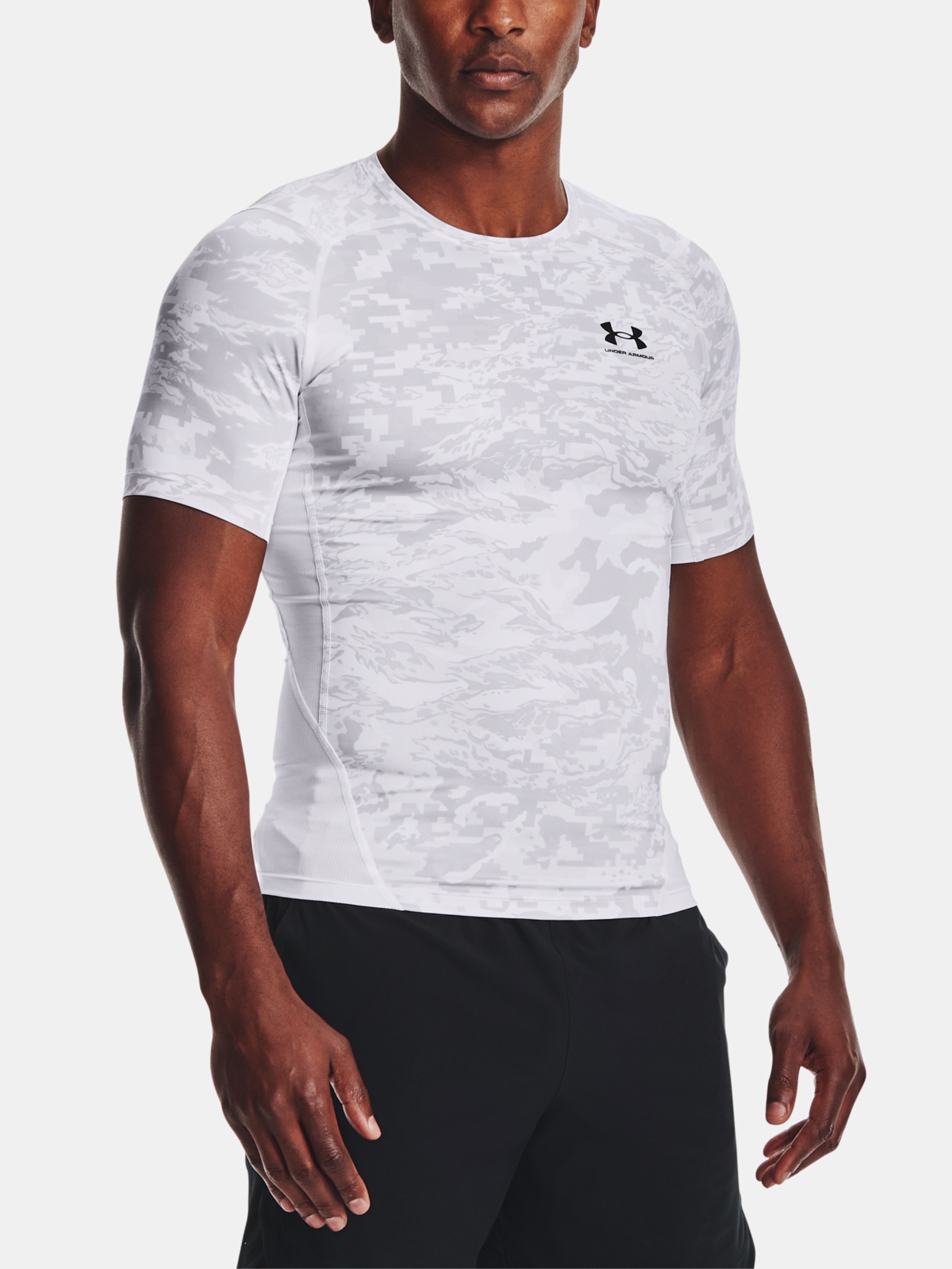 Meeste t-särk Under Armour HG Armour Camo Comp SS