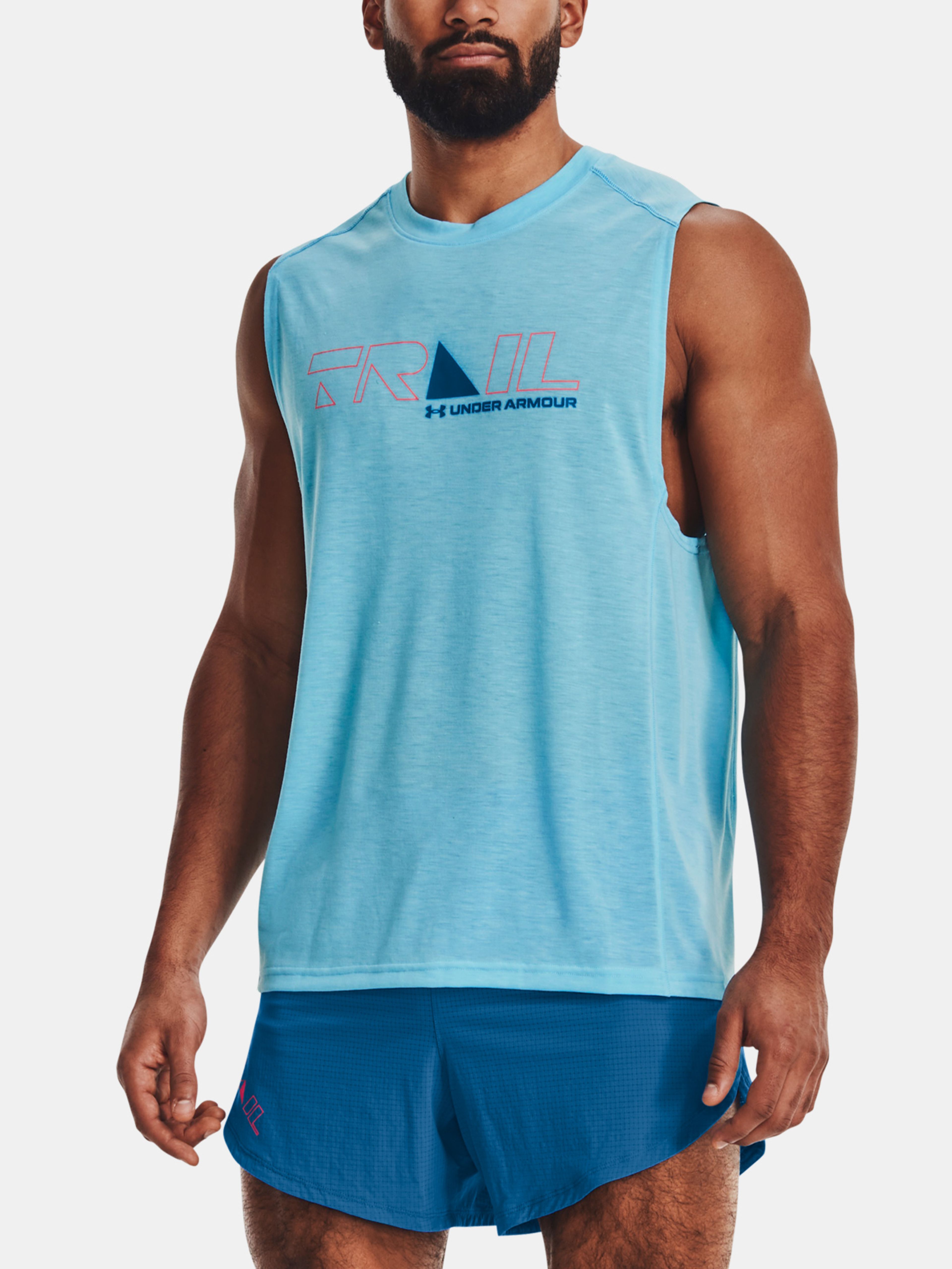 Férfi atlétatrikó Under Armour UA Run Trail Tank