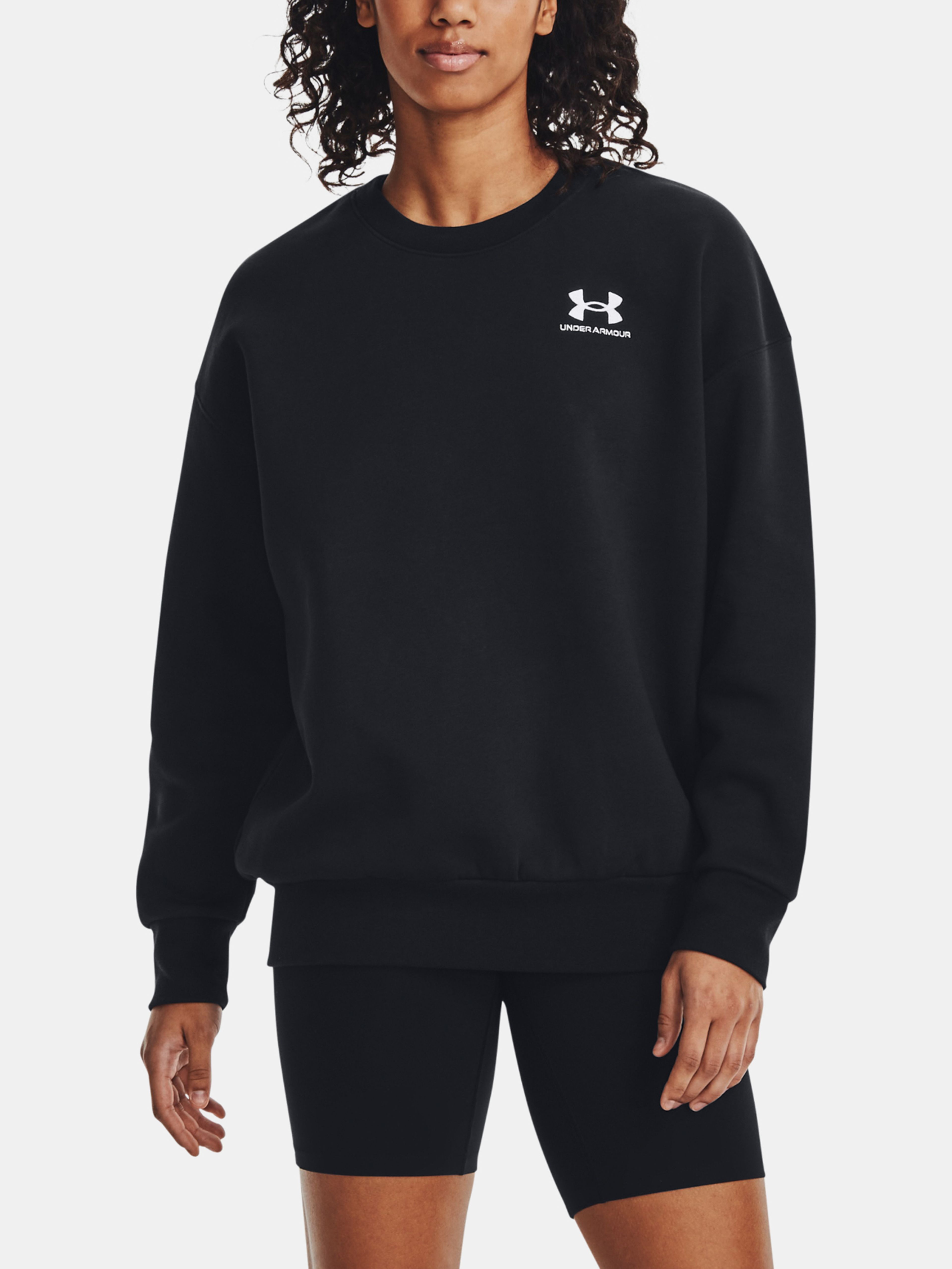 Női felső Under Armour Essential Flc OS Crew