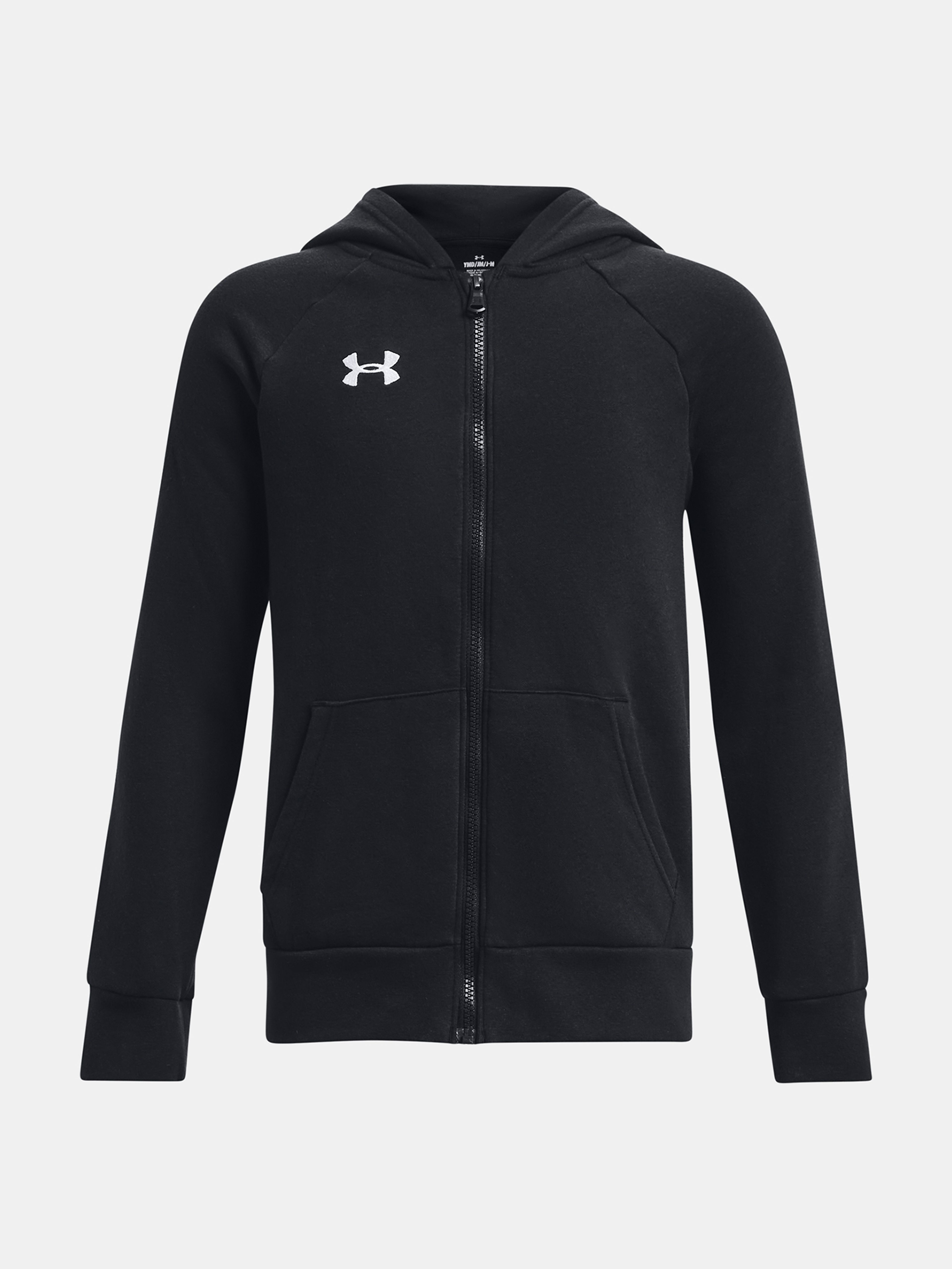 Pulover Under Armour UA Rival Fleece FZ Hoodie-BLK