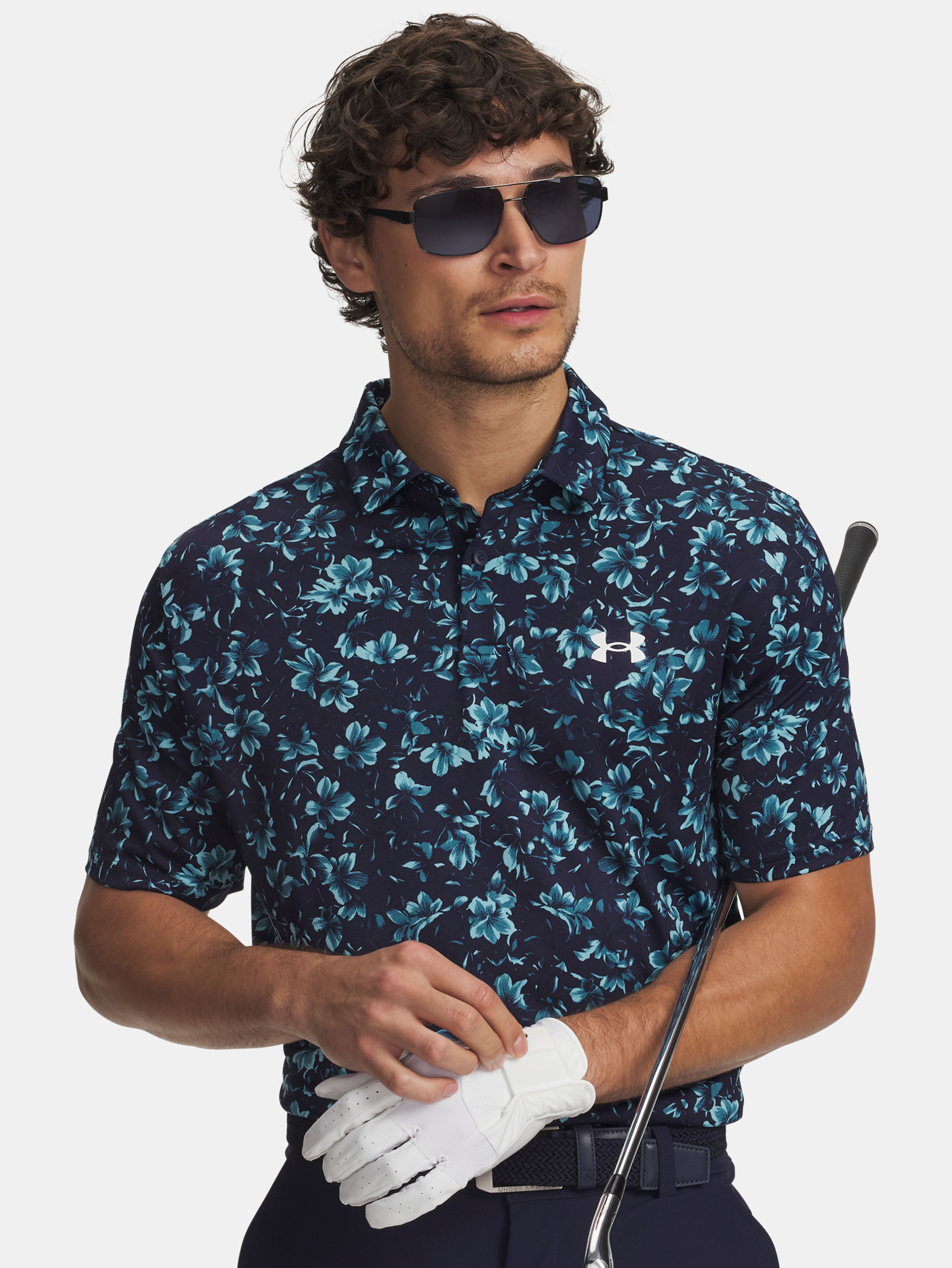 Férfi póló Under Armour UA Matchplay Printed Polo
