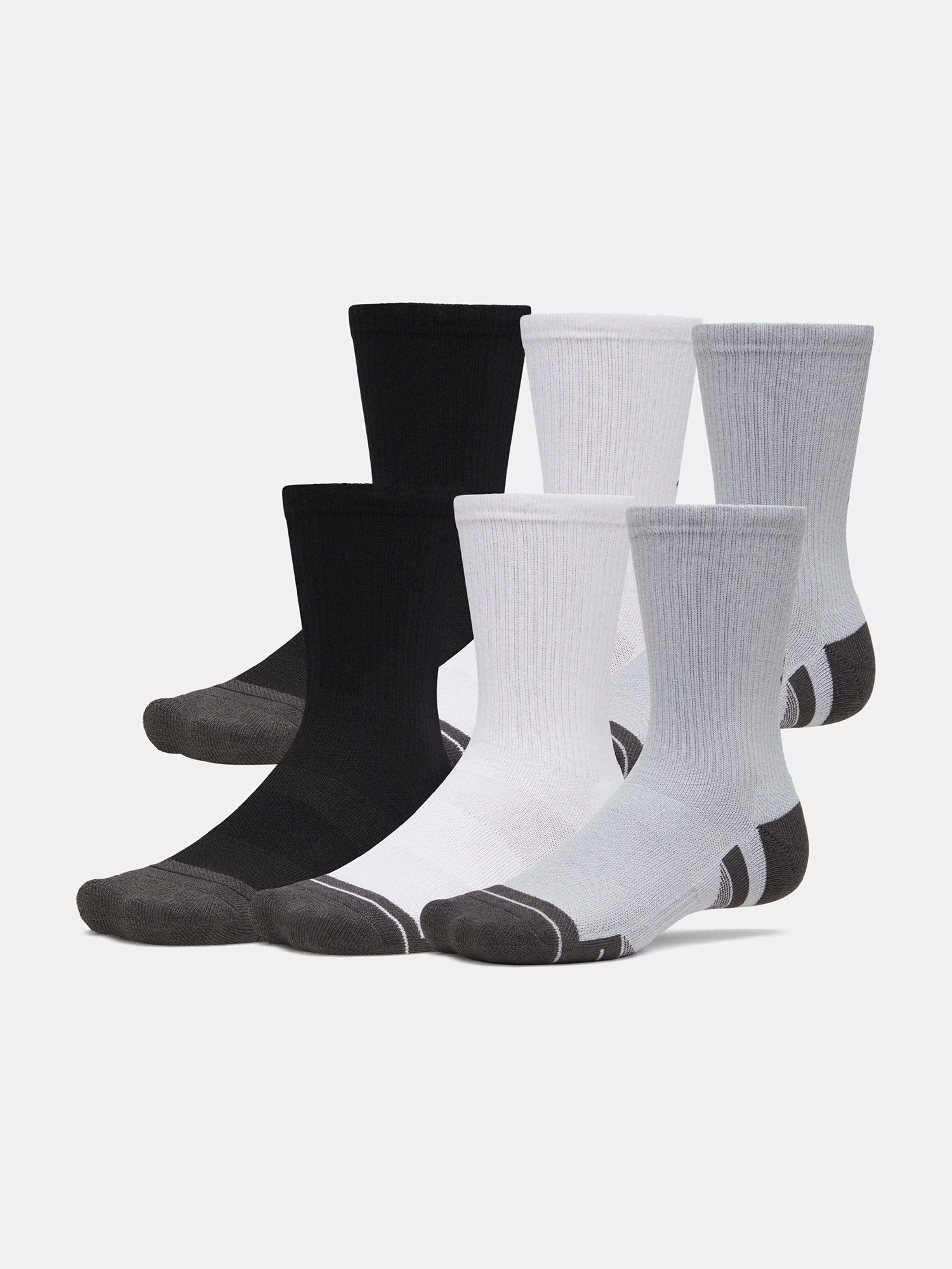 Unisex zokni Under Armour New Unisex Perf Tech 6pk Crw - 001