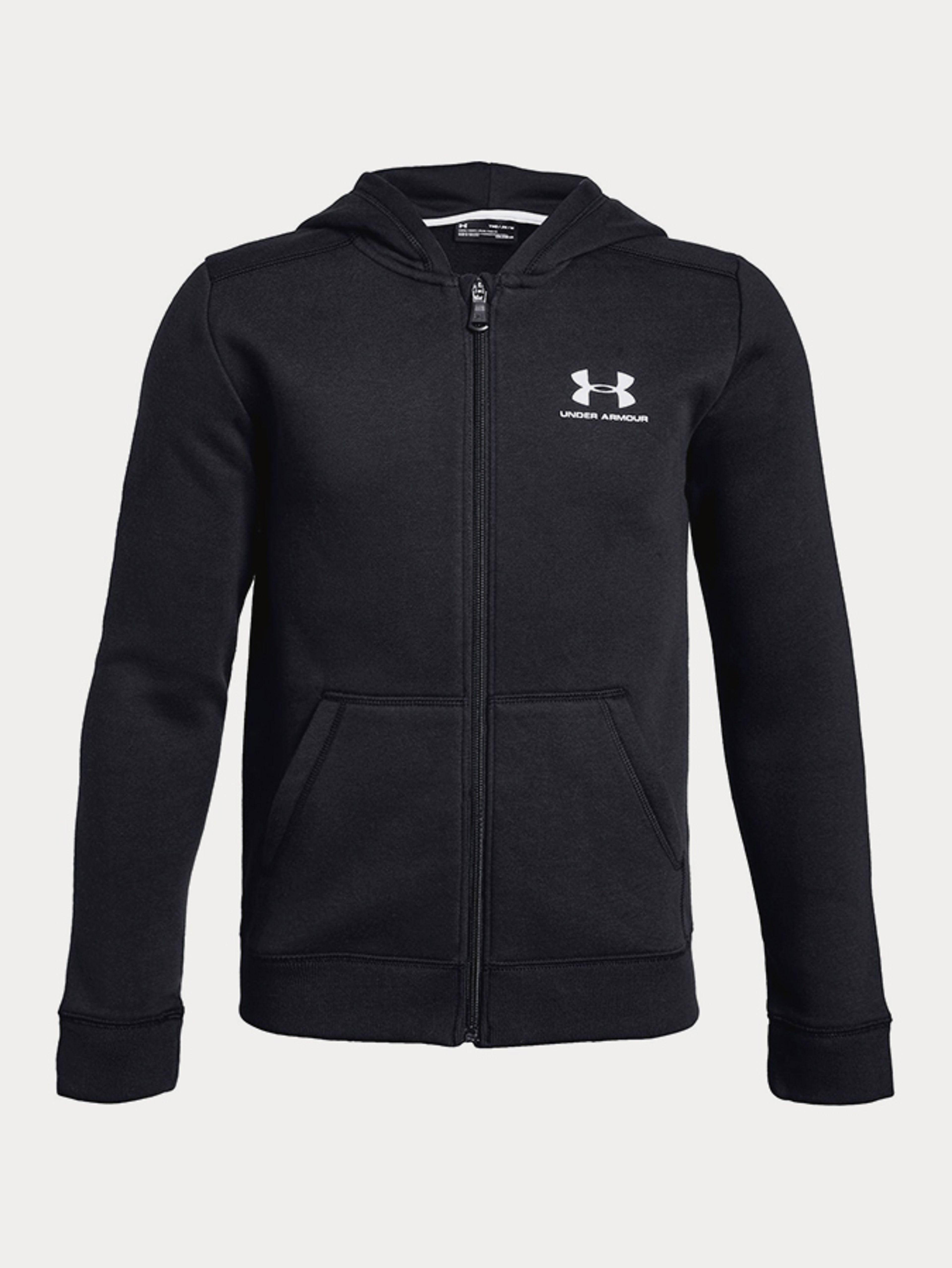 Fiú felső Under Armour Eu Cotton Fleece Full Zip