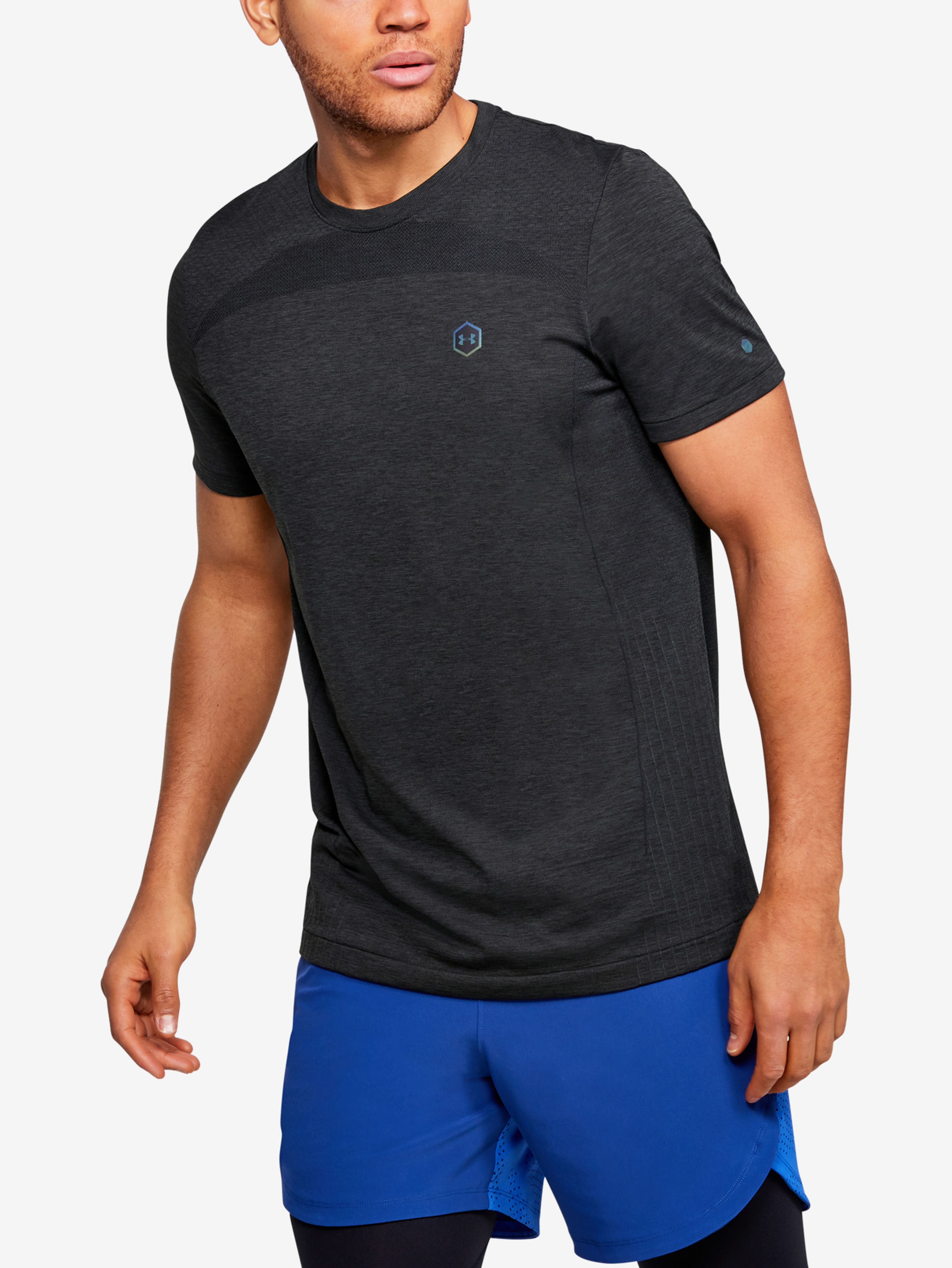 Meeste t-särk Under Armour Rush HG Seamless Fitted SS