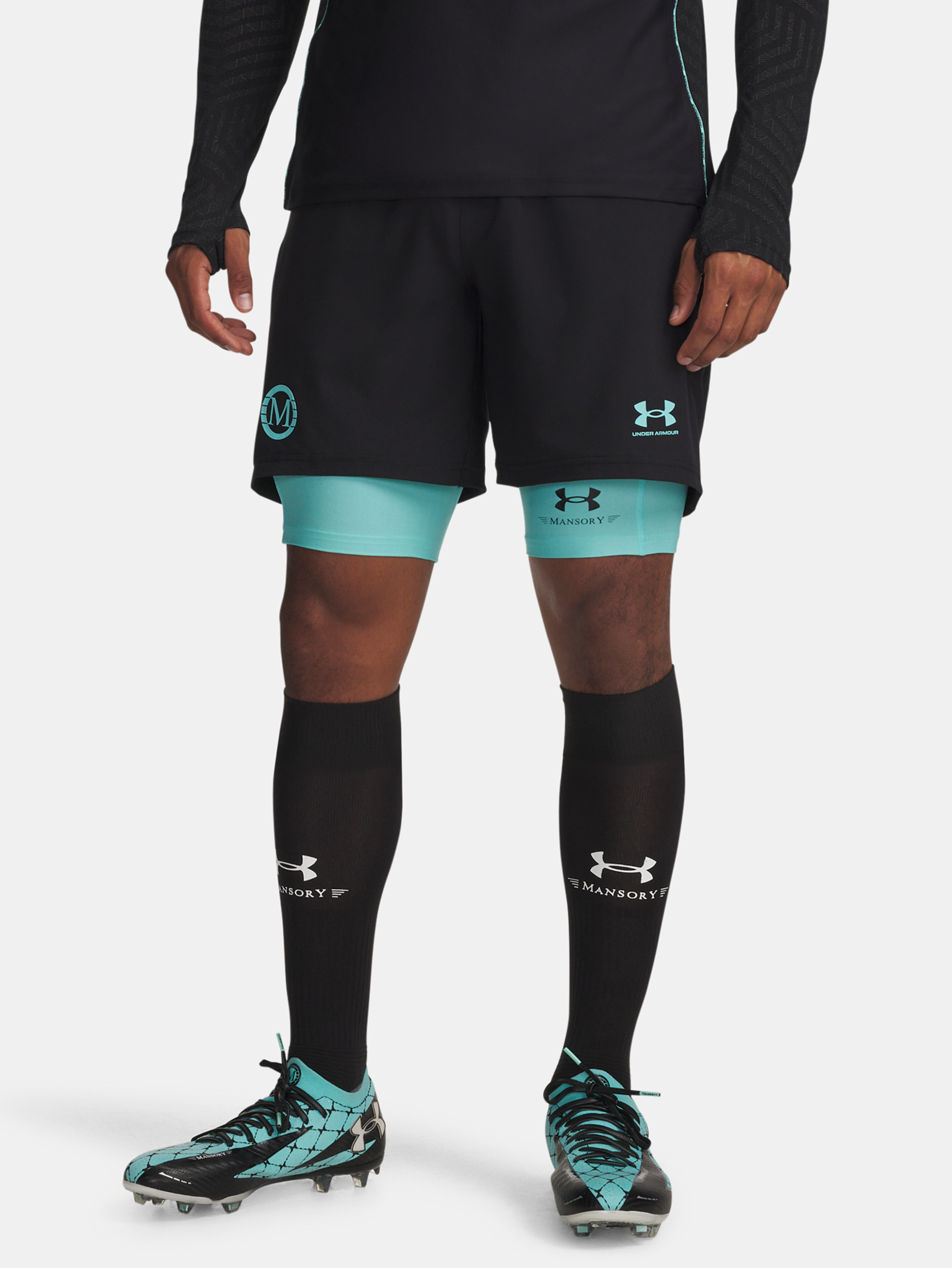 Pánské kraťasy Under Armour UA x Mansory Challenger Sts-BLK