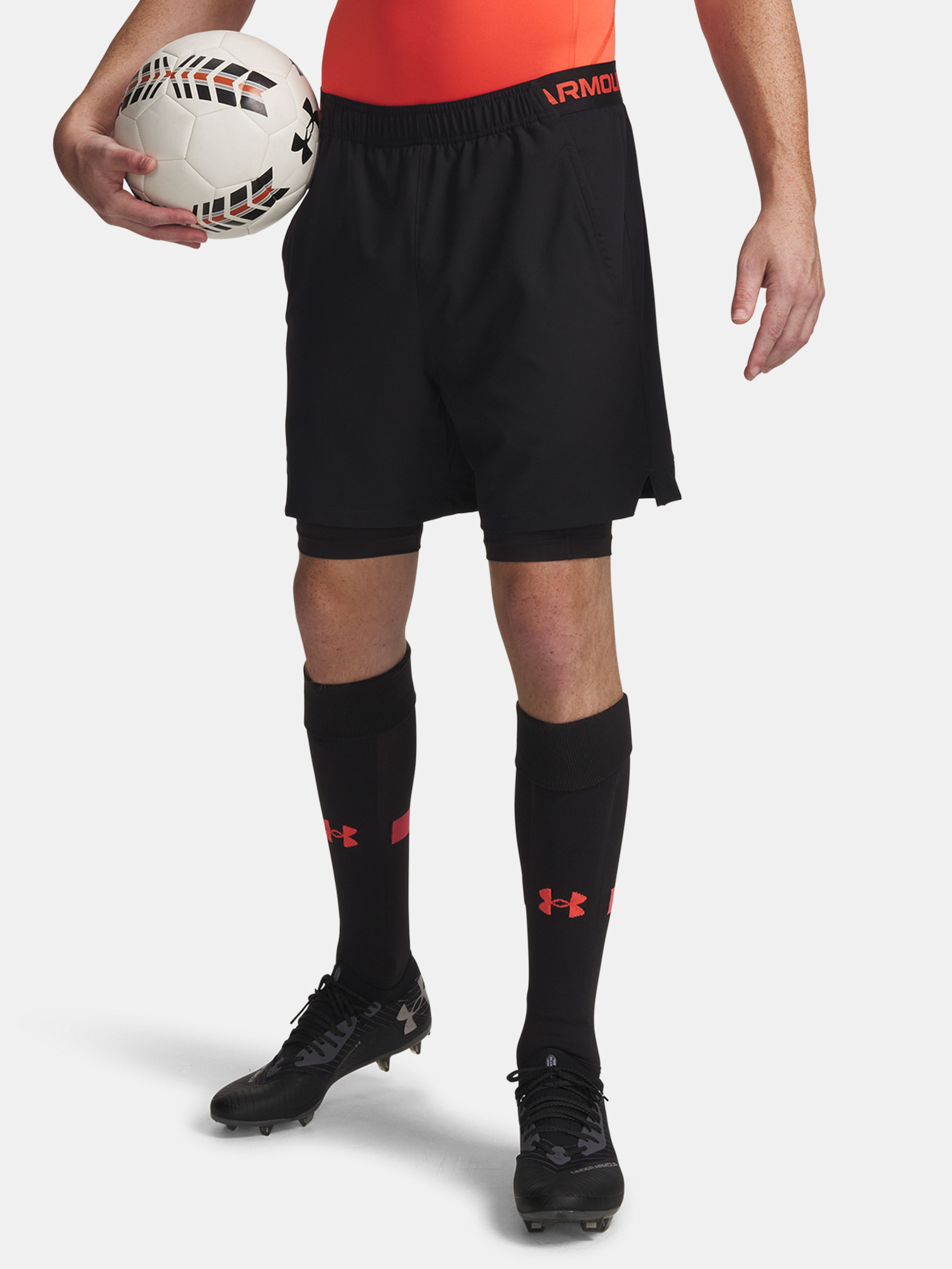 Pánske kraťasy Under Armour UA Vanish Woven 2in1 Sts-BLK