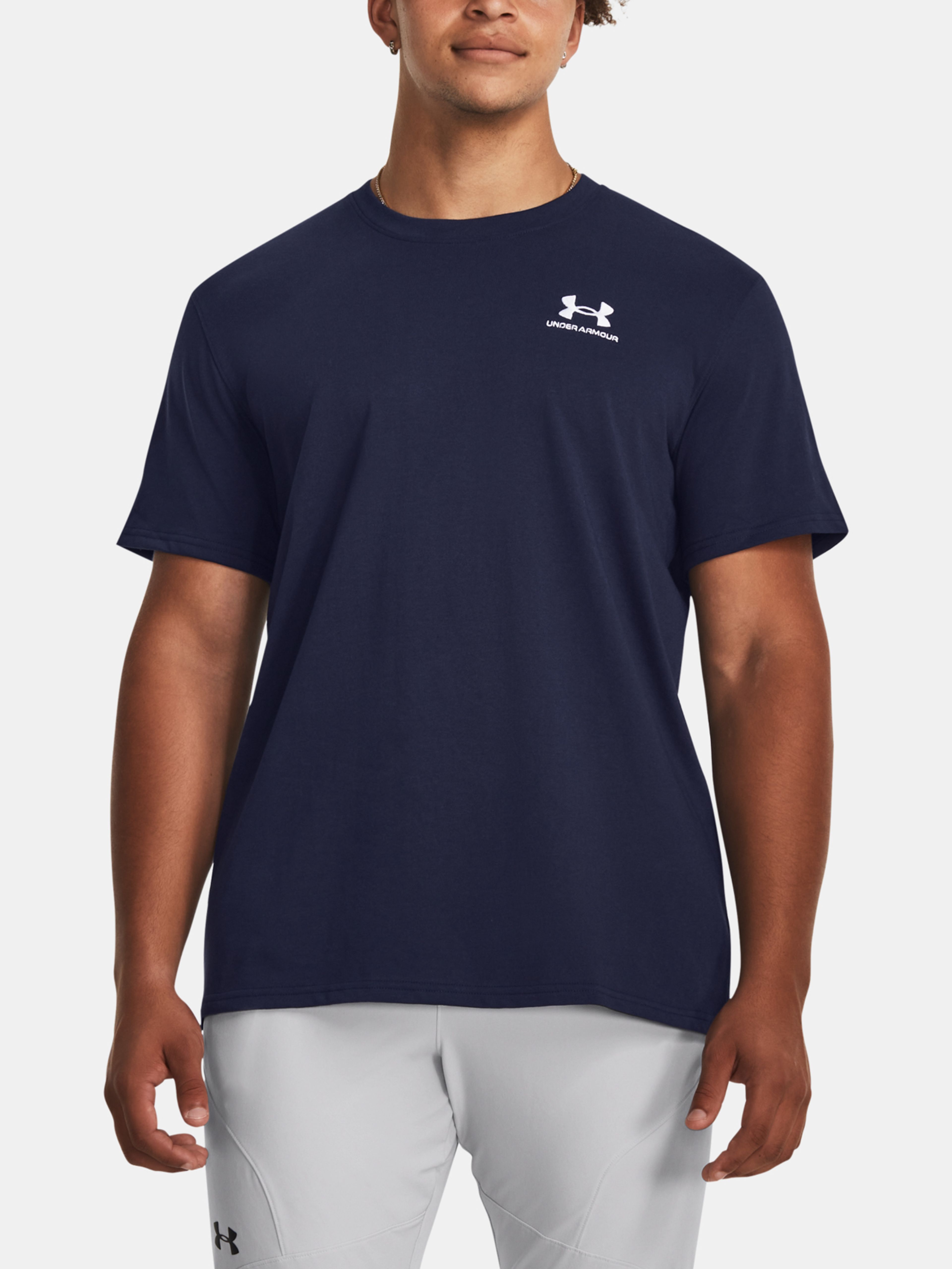 Pánské tričko Under Armour UA M LOGO EMB HEAVYWEIGHT SS