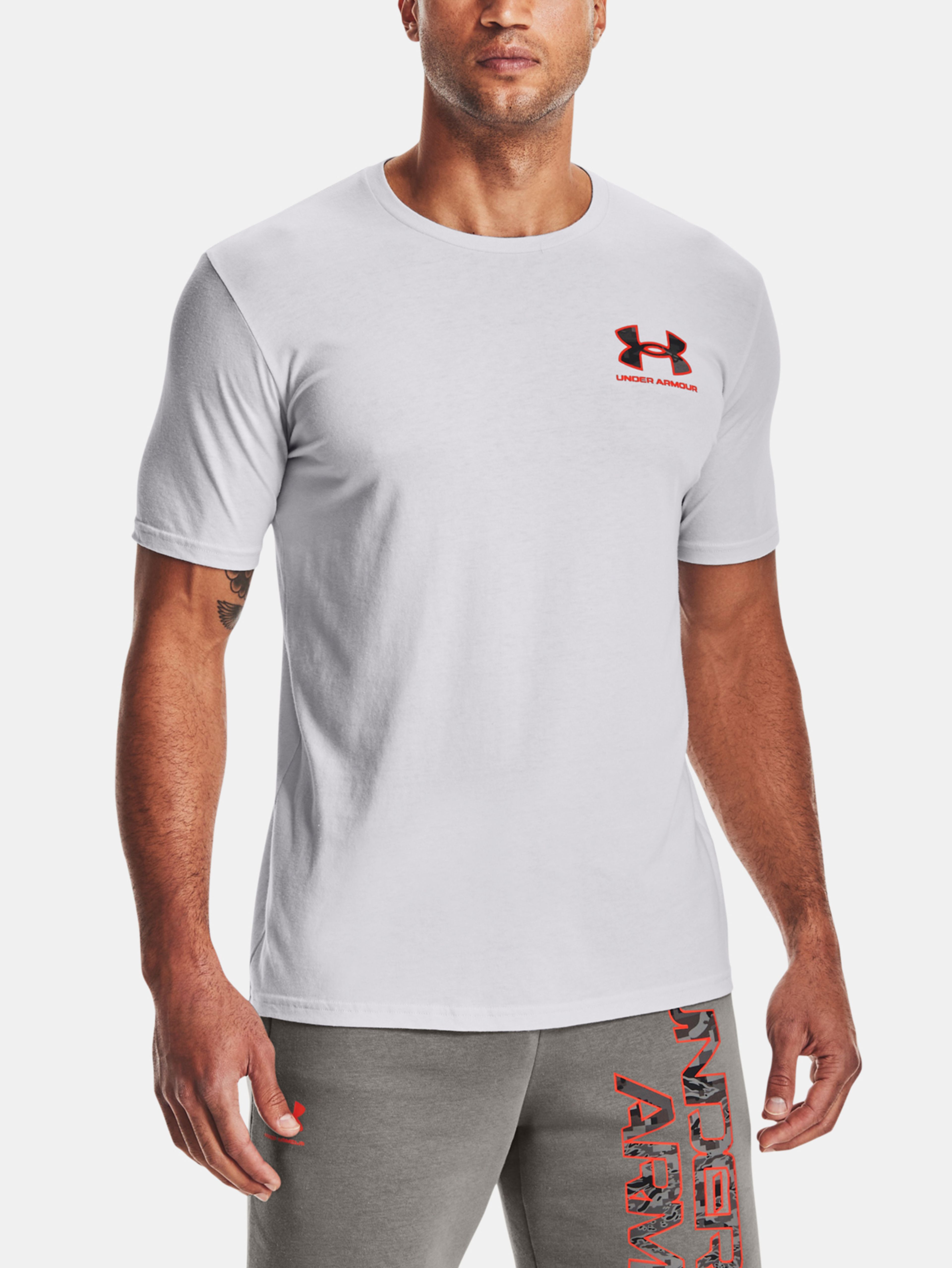 Férfi póló Under Armour ABC CAMO FILL WORDMARK SS
