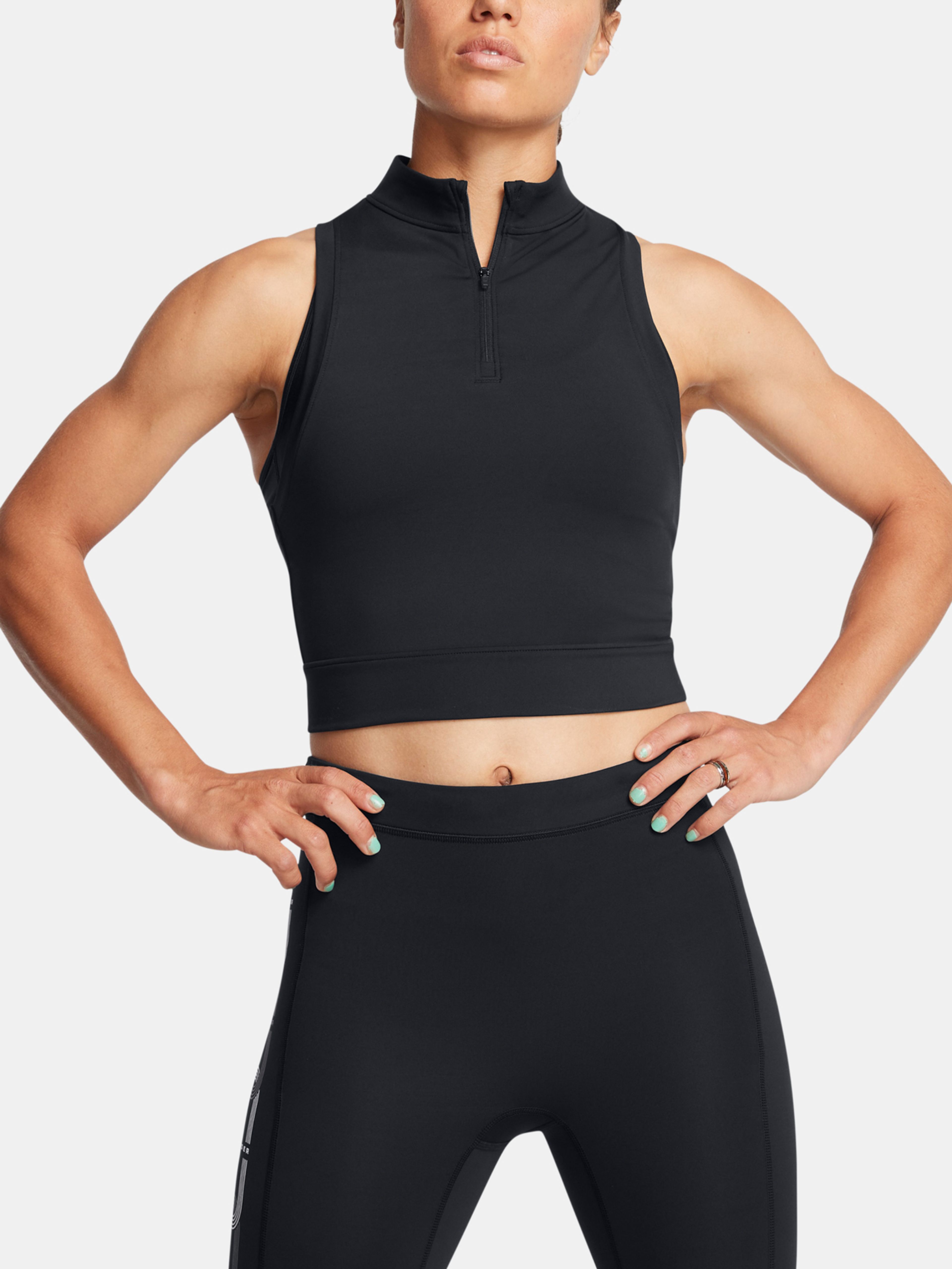 Ženska majica brez rokavov Under Armour UA Run Anywhere Crop Tank