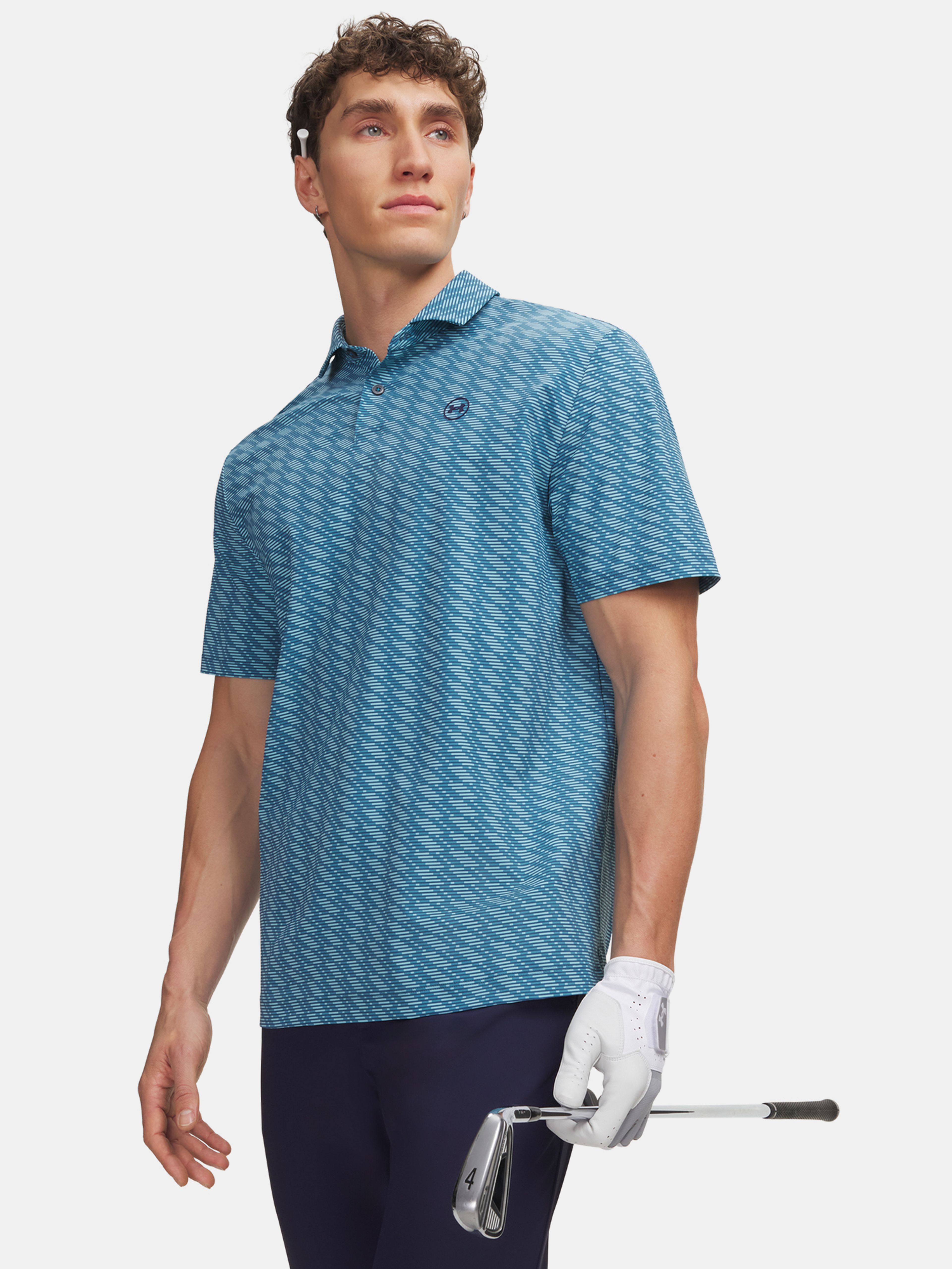 Férfi póló Under Armour UA Drive Chill Printed Polo