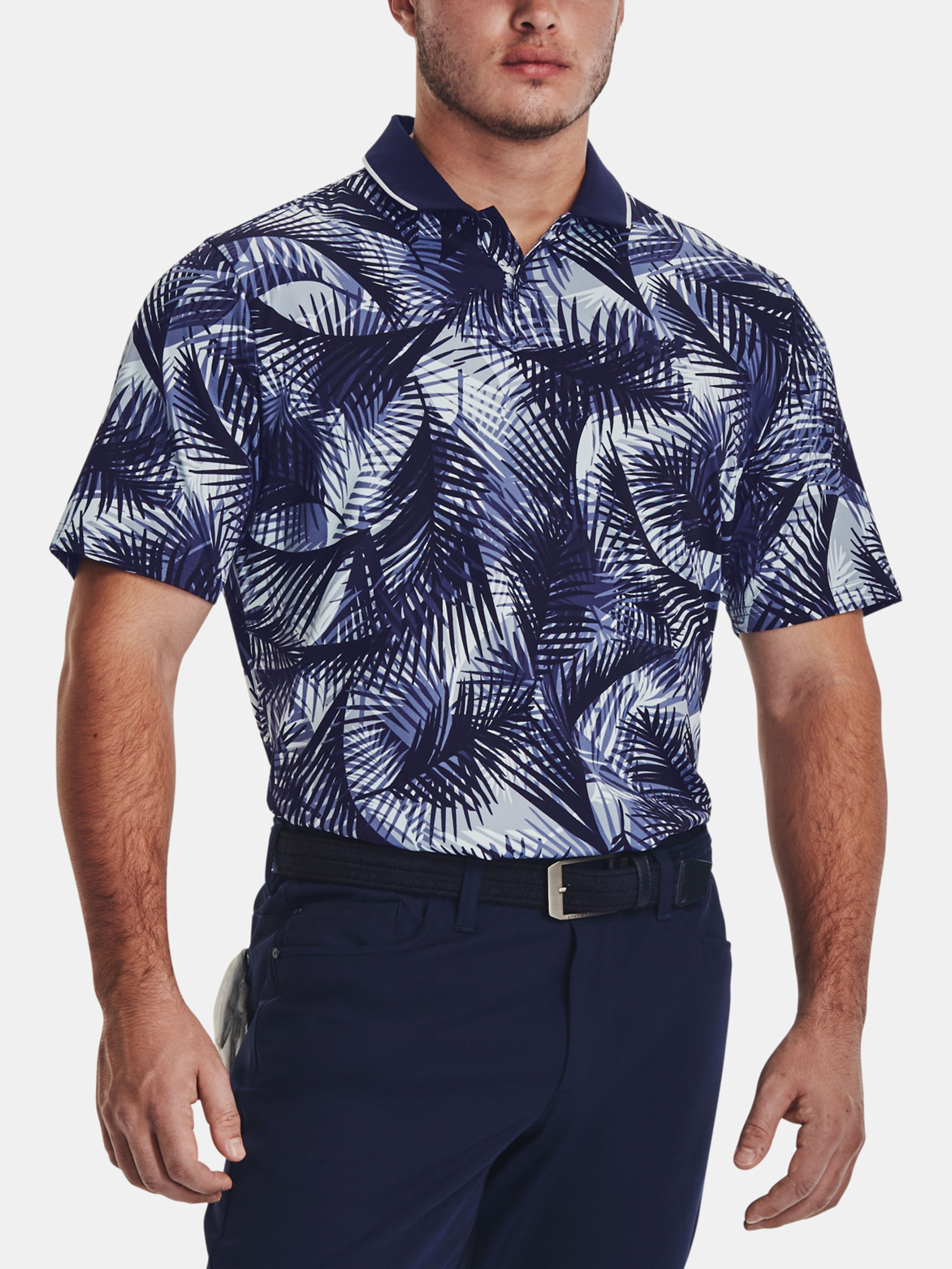 Pánske tričko Under Armour UA Iso-Chill Grphc Palm Polo