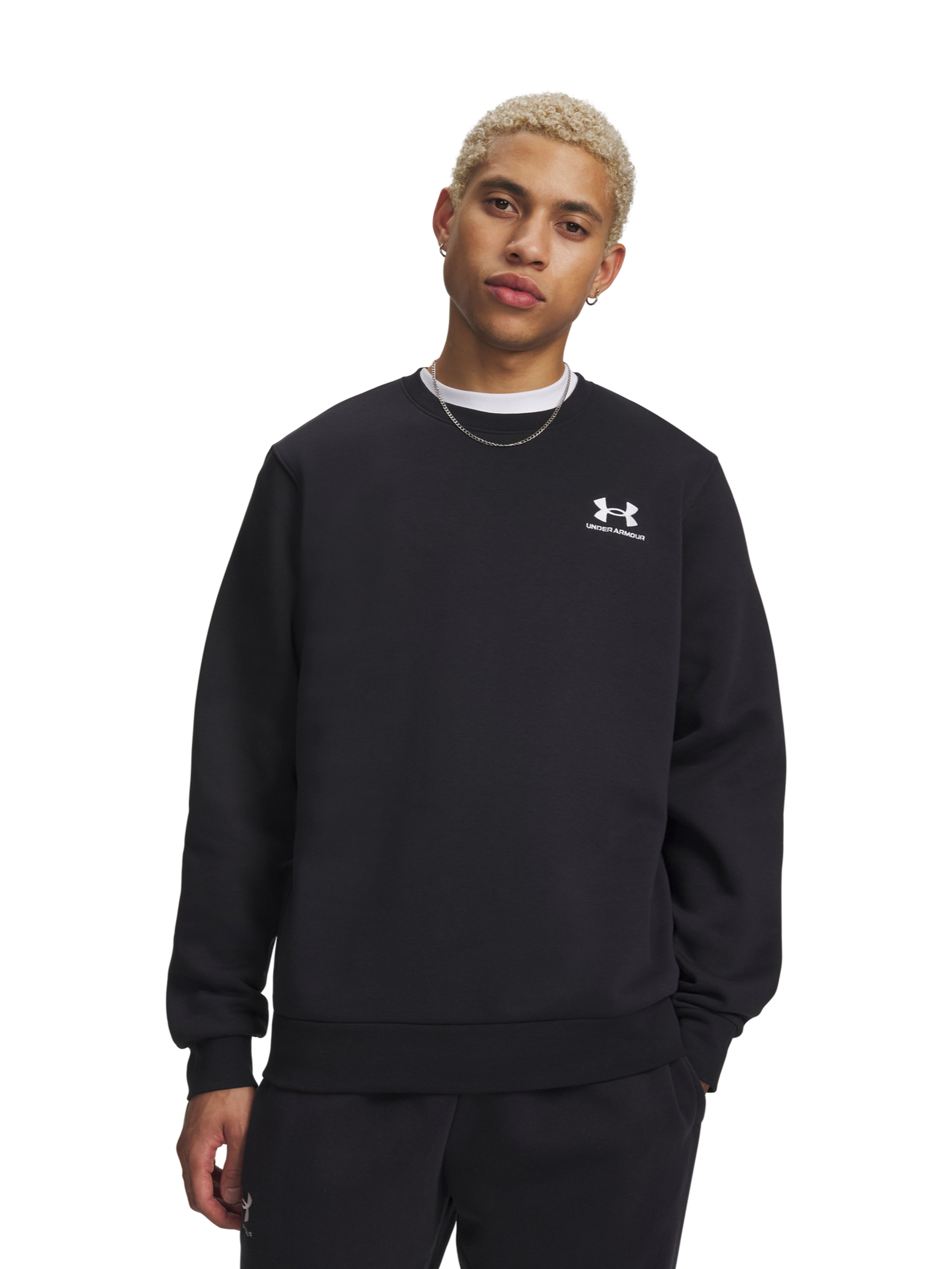 Pánská mikina Under Armour UA Essential Fleece Crew