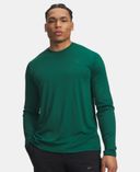 Pánske tričko Under Armour M Explor IsoChill UPF LS-Zelená - 004