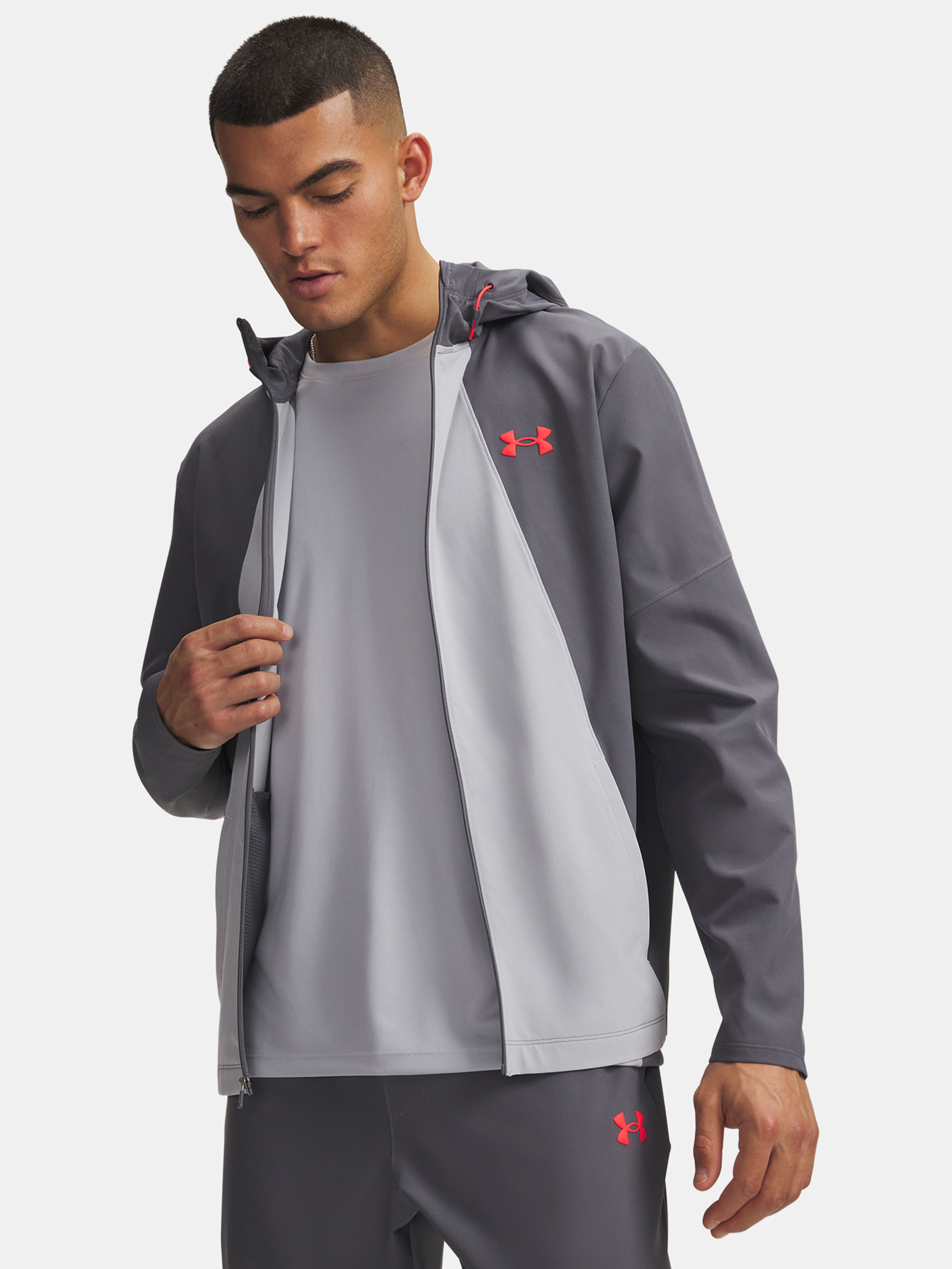 Pánská bunda Under Armour UA Tech Utility Woven Jckt - 001