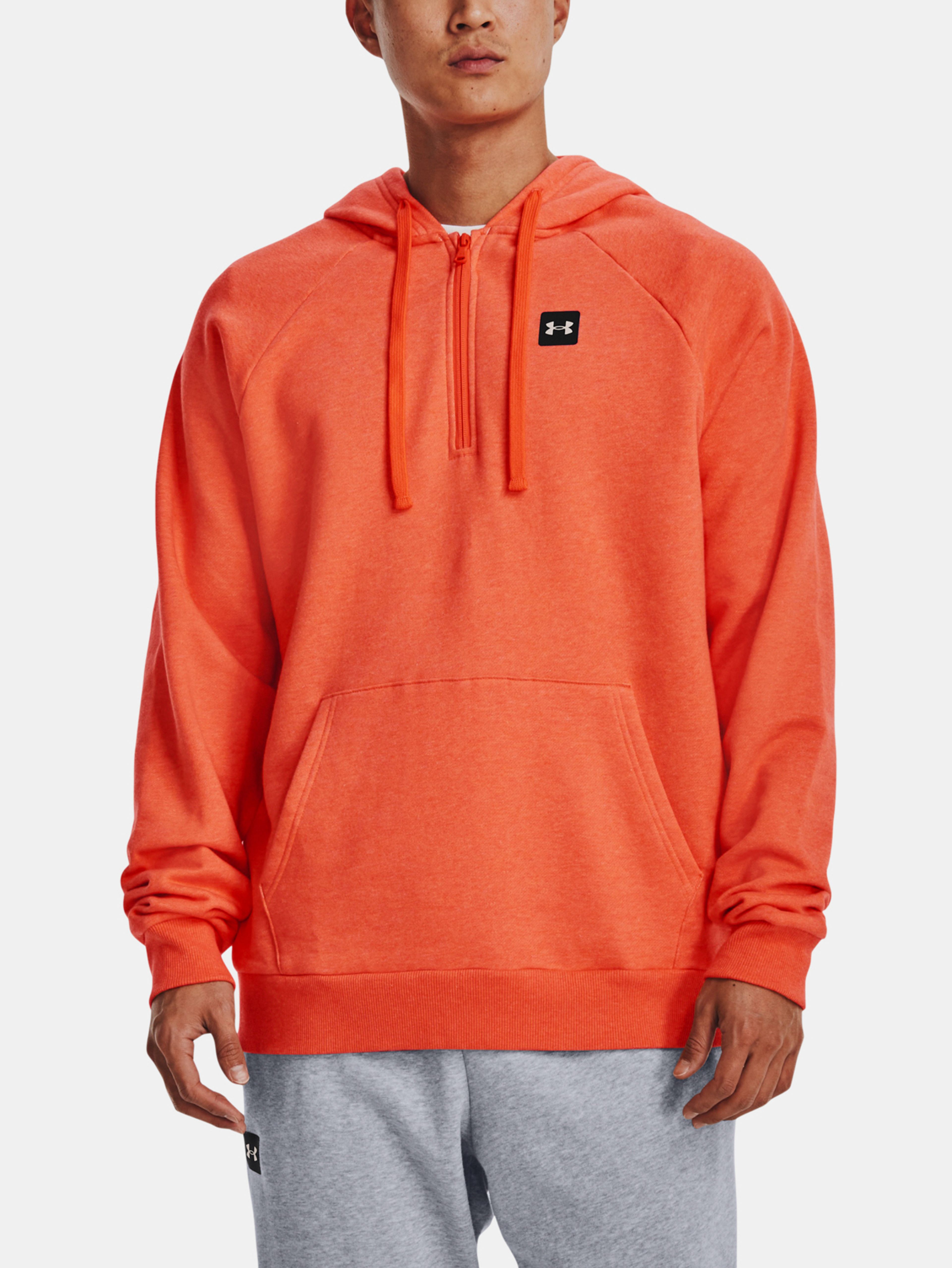 Férfi felső Under Armour UA Rival Fleece 1/2 Zip HD