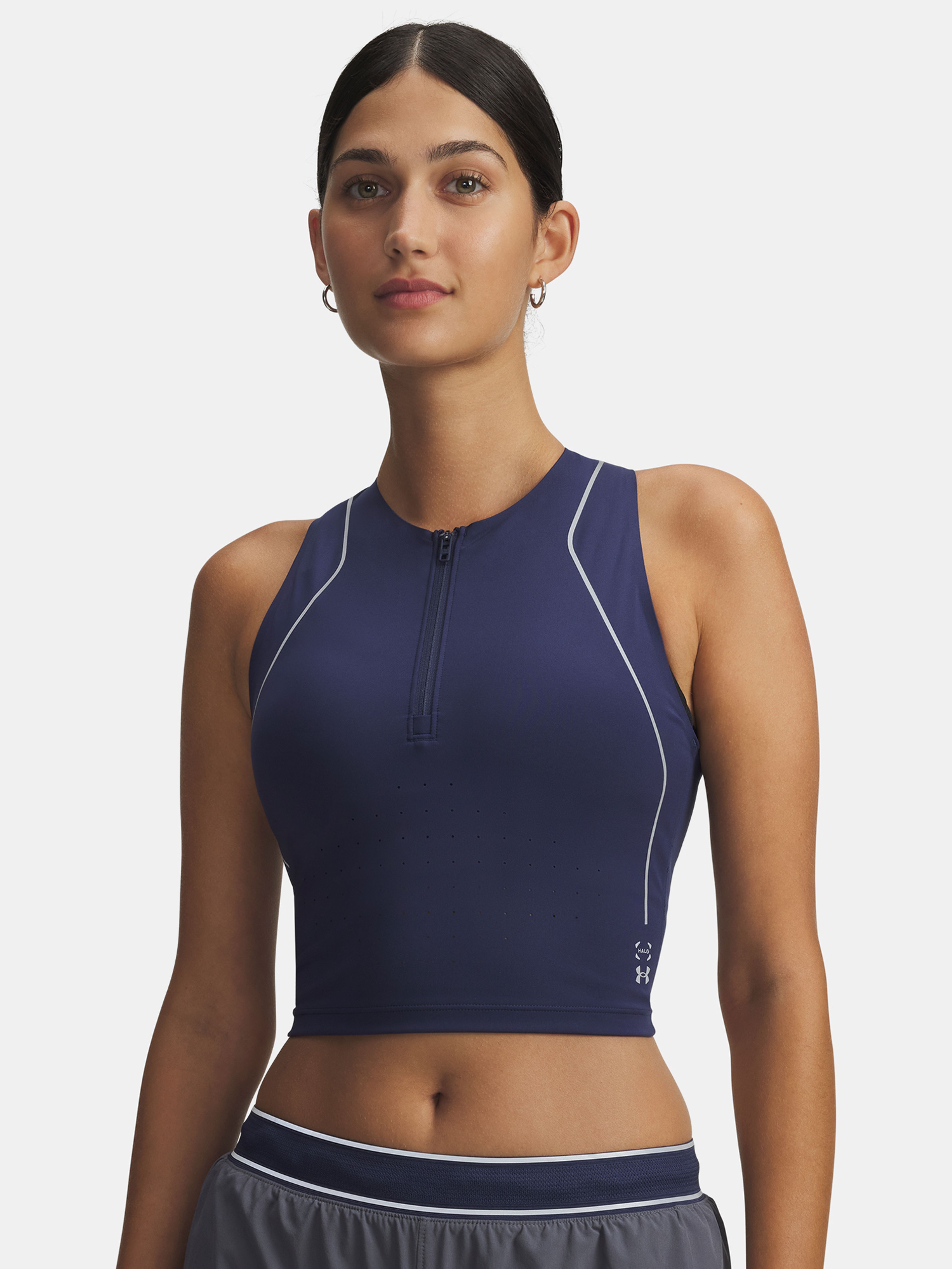 Dámské tílko Under Armour UA Halo Run Tank-BLU