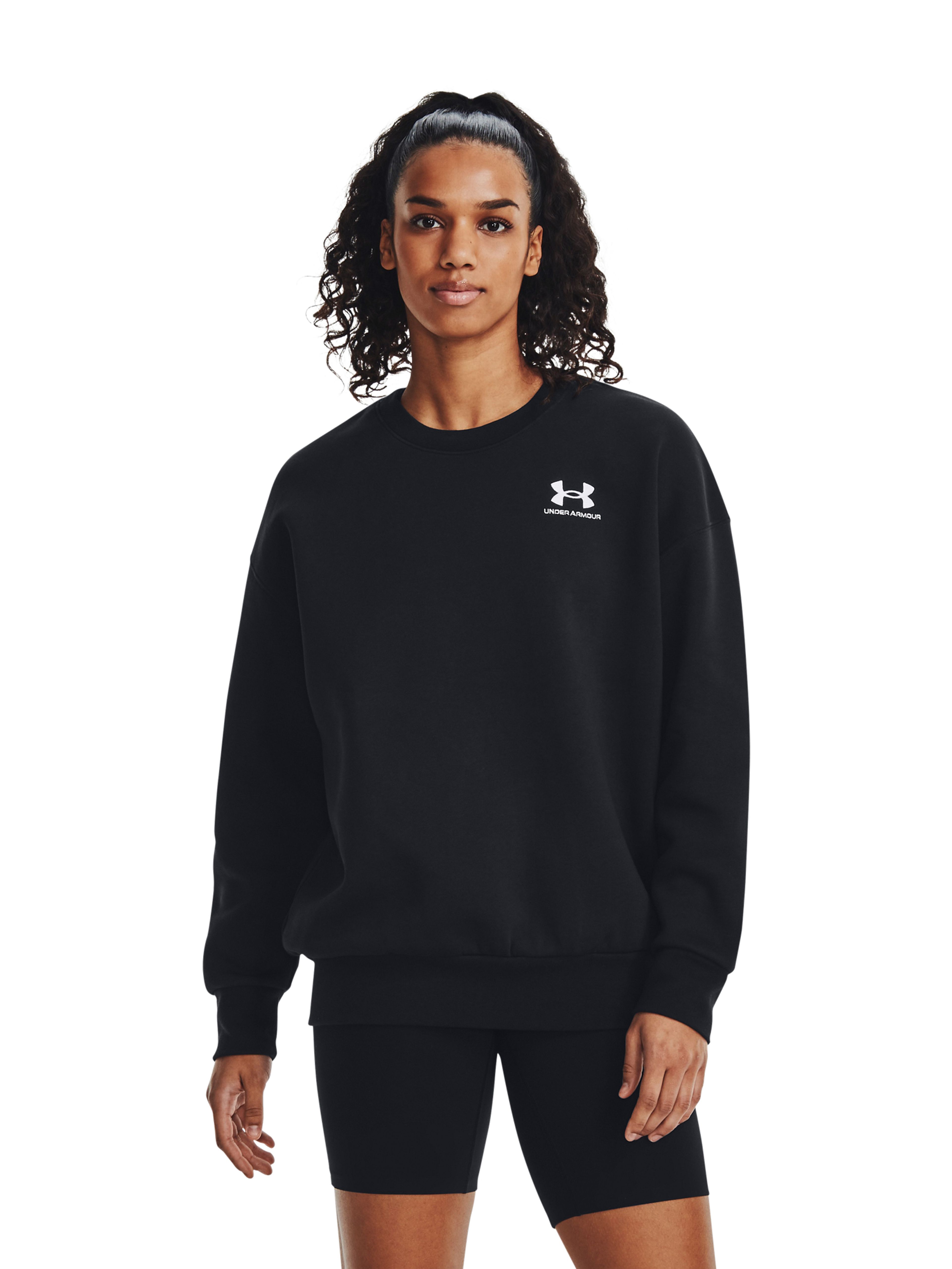 Naiste dressipluus Under Armour Essential Flc OS Crew