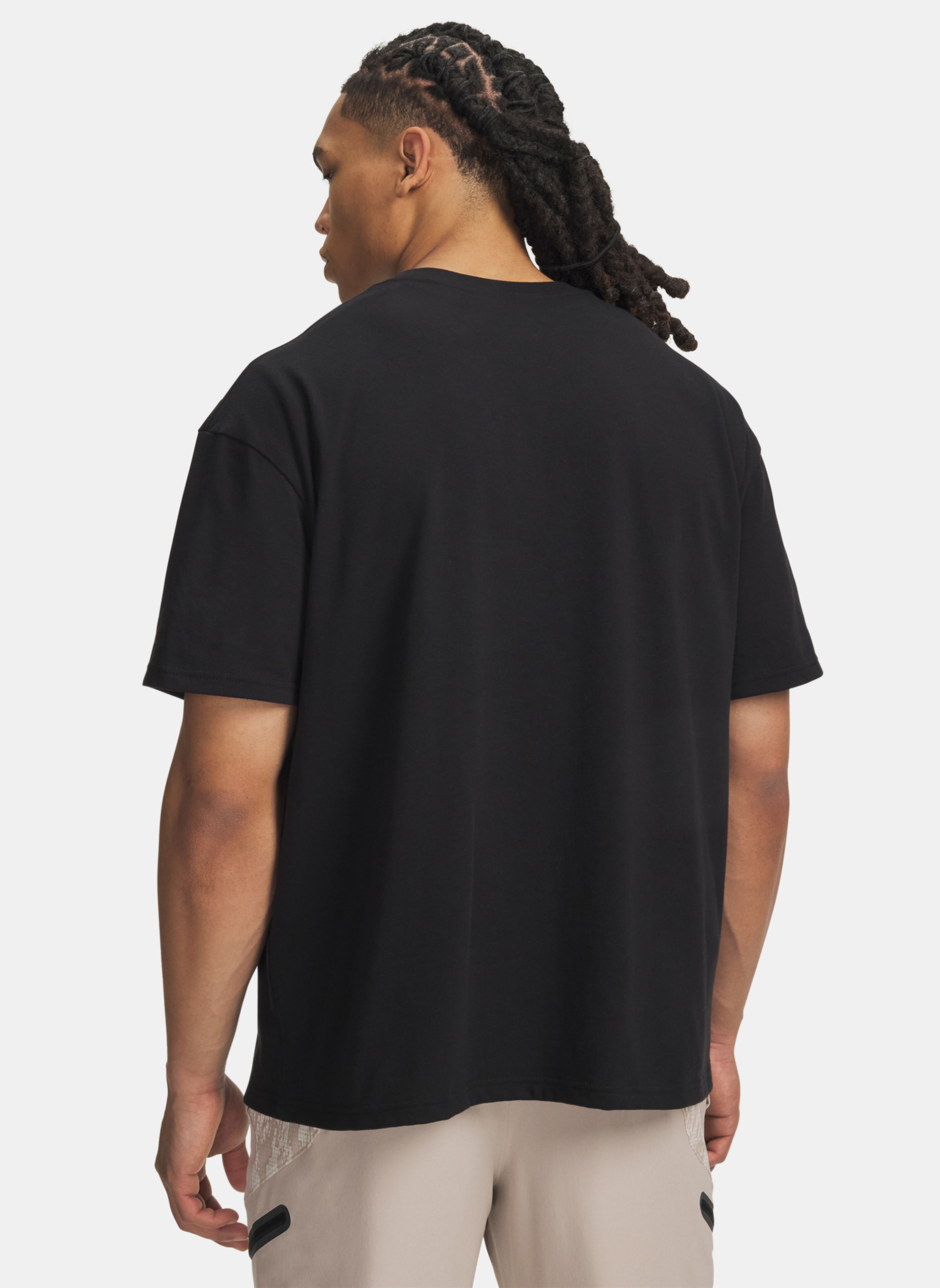 Moška majica Under Armour UA M HWT METAL LOGO SS - 002