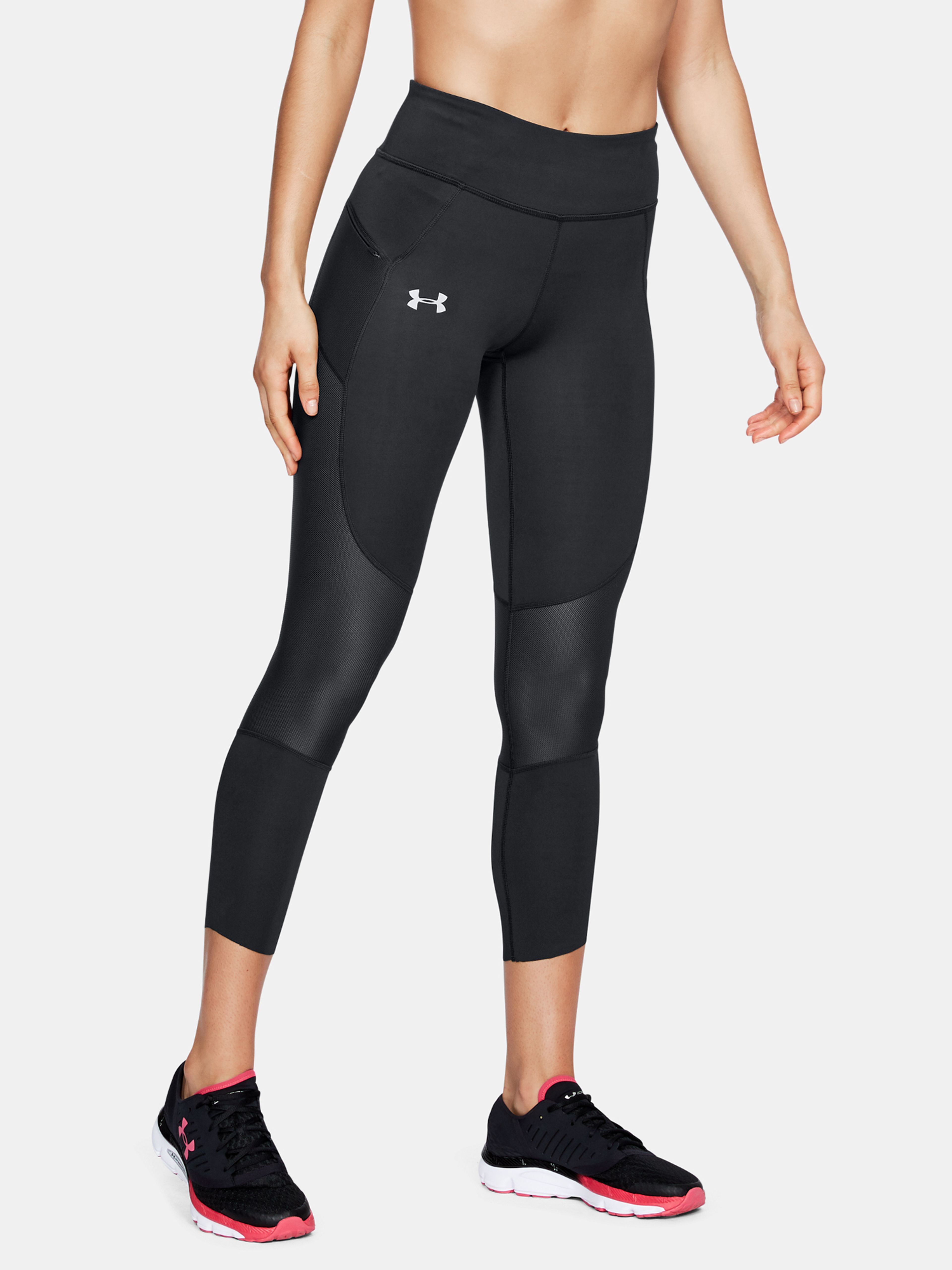 Damske kompresni leginy Under Armour SpeedPocket Run Crop underarmour.cz