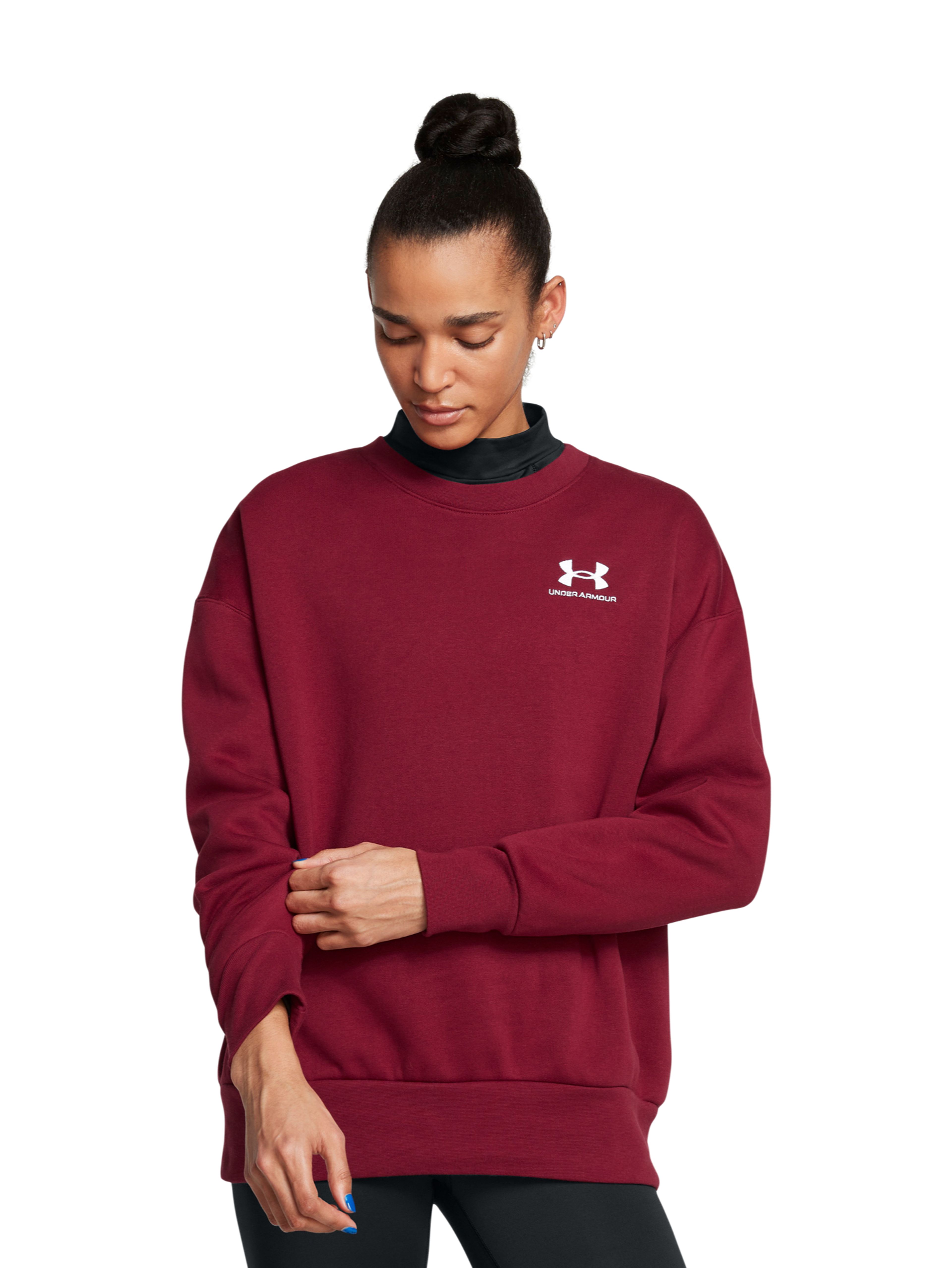 Női felső Under Armour UA Icon Fleece OS Crew