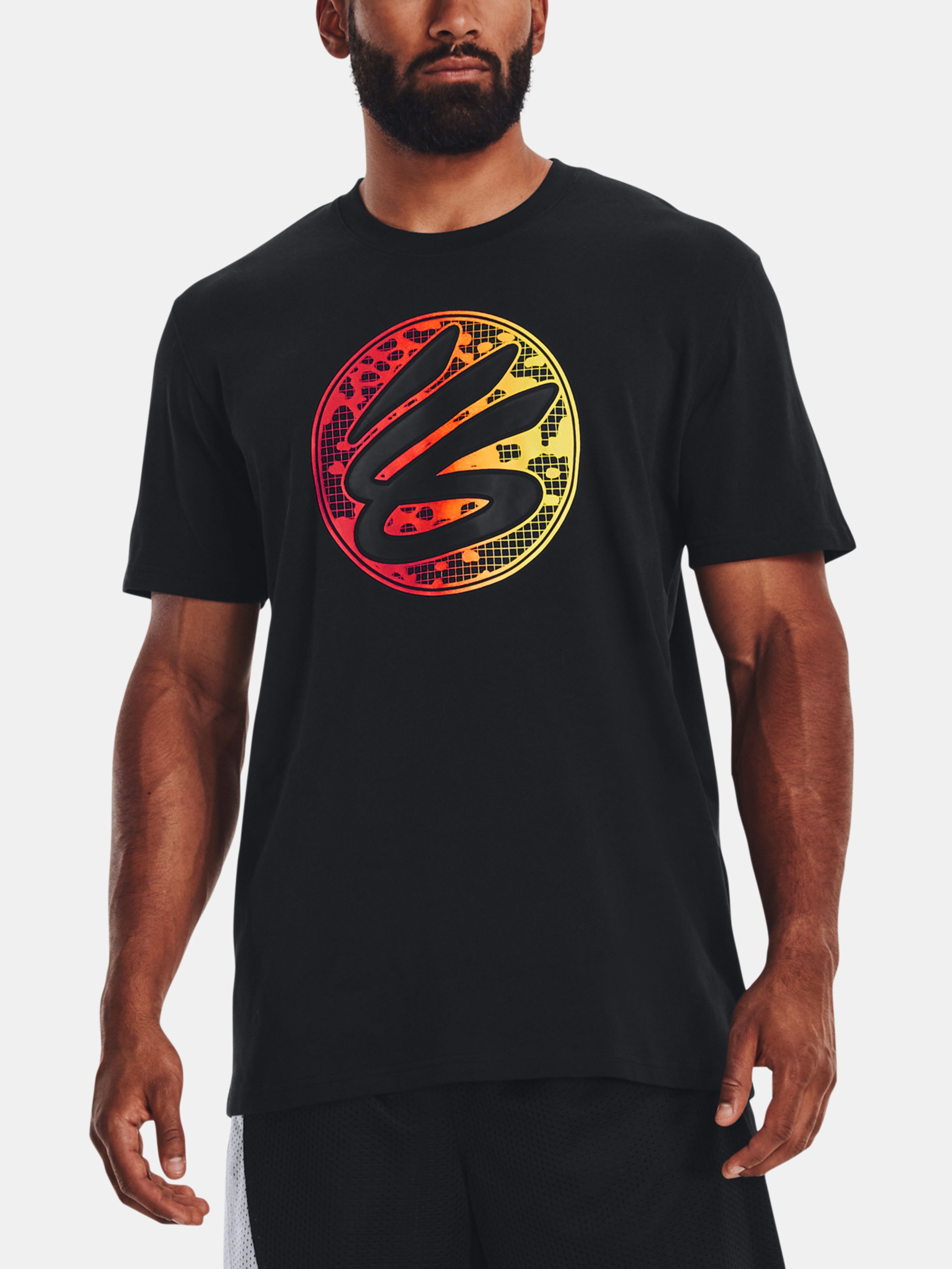 Moška majica Under Armour CURRY GRADIENT HVYWEIGHT SS