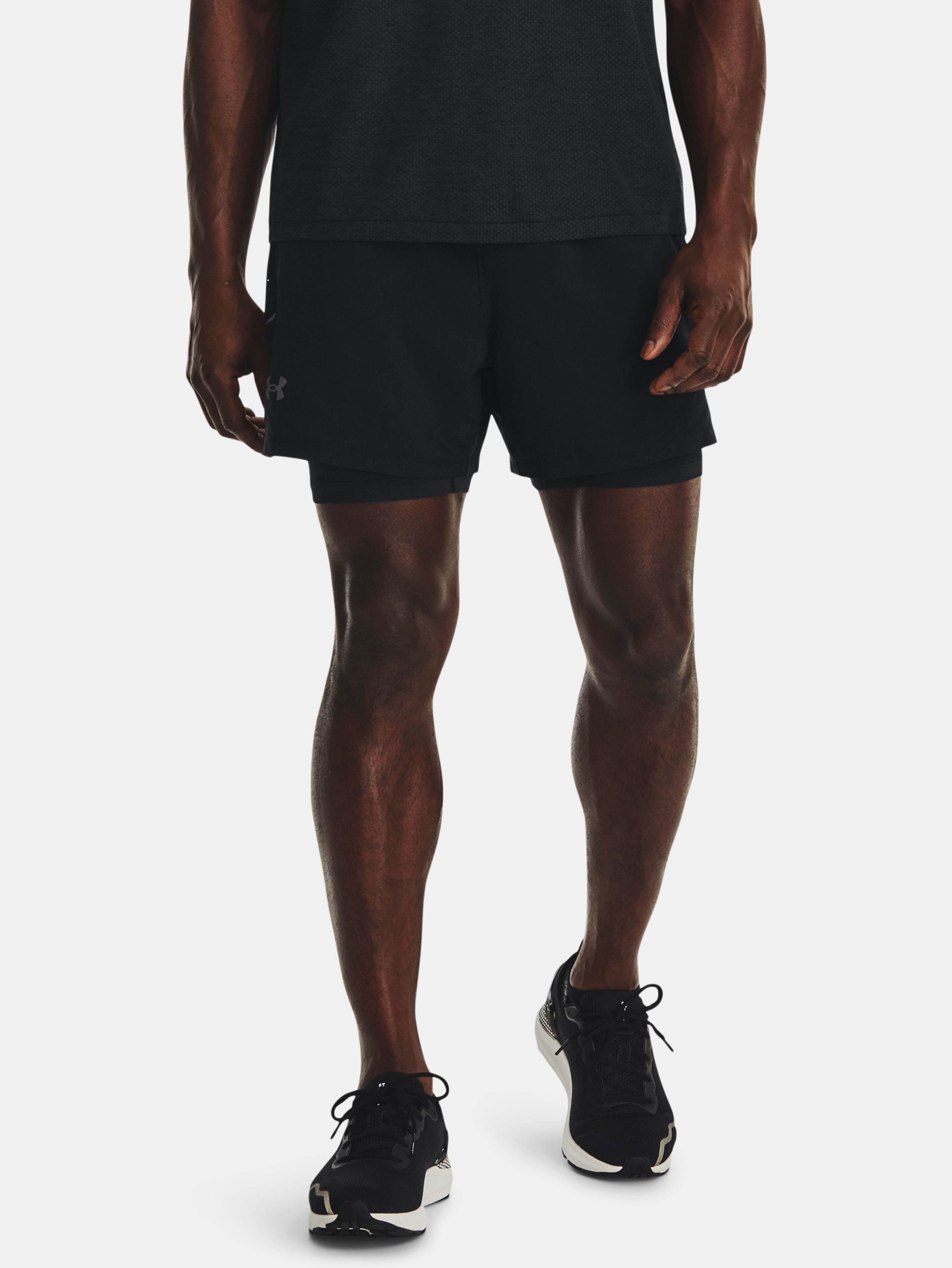 Férfi rövidnadrágok Under Armour LAUNCH ELITE 2in1 5'' SHORT