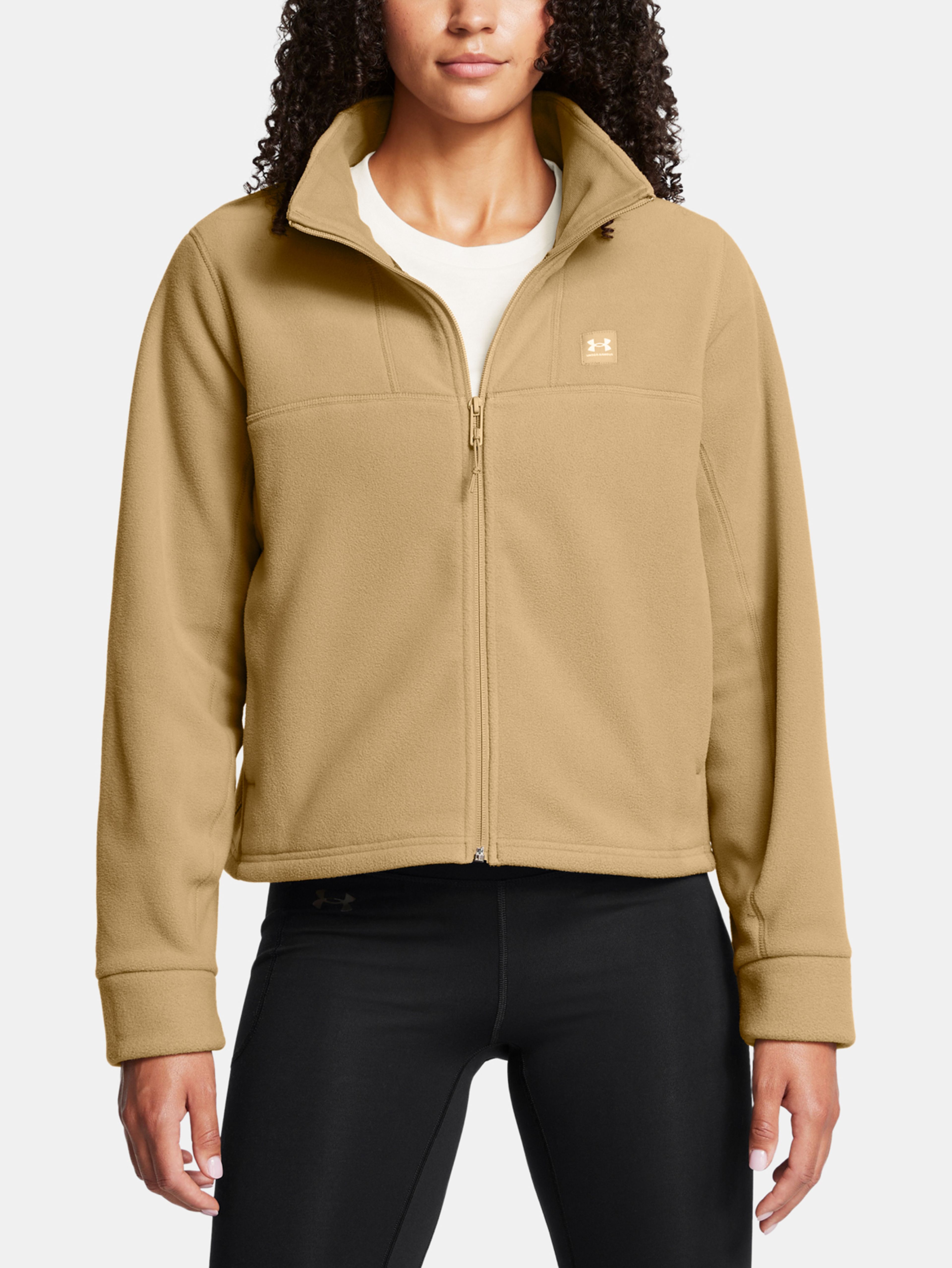 Dámska mikina Under Armour UA W Expanse Fleece FZ-BRN