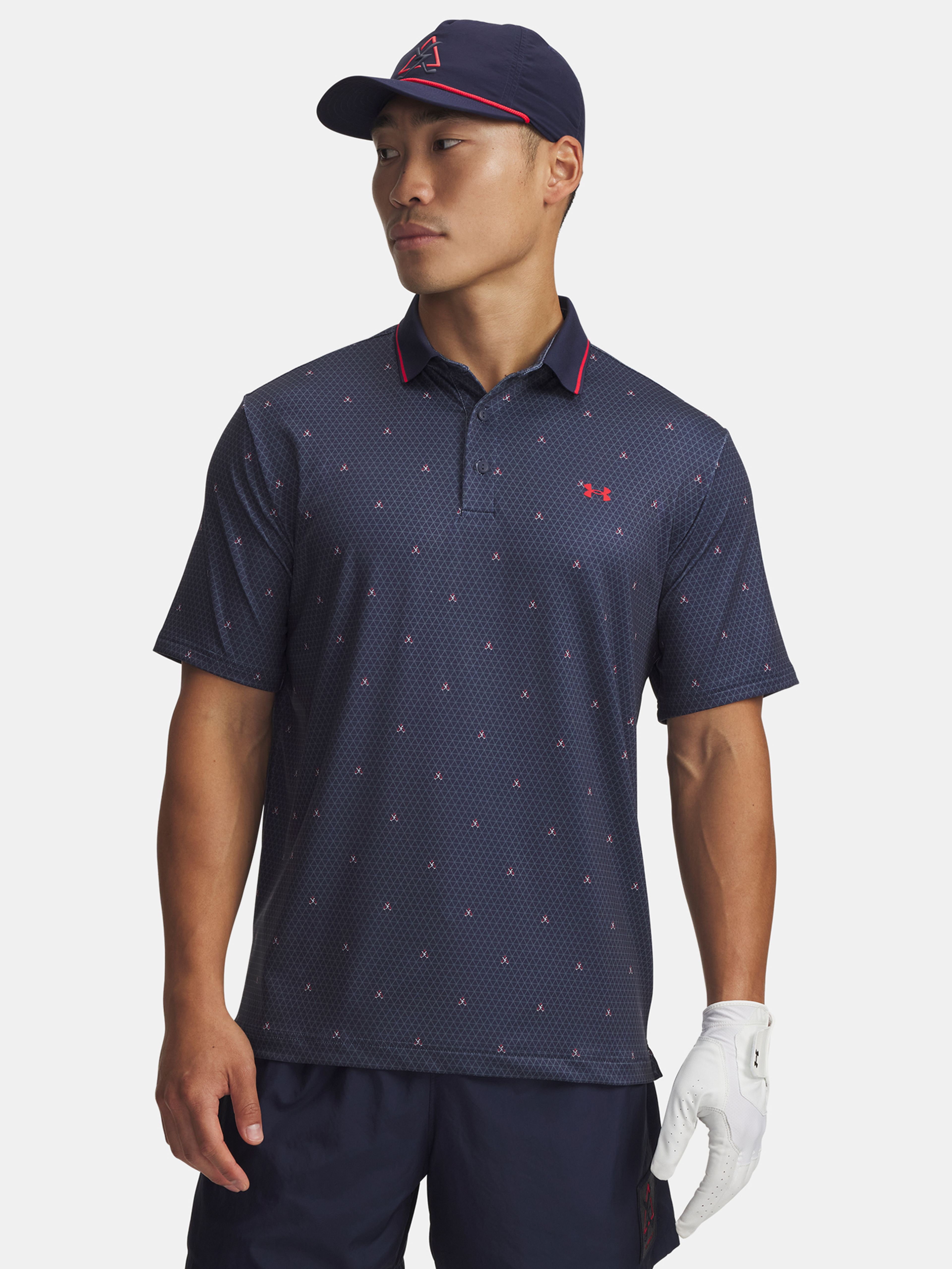 Férfi póló Under Armour UA Drive Warning Polo-BLU