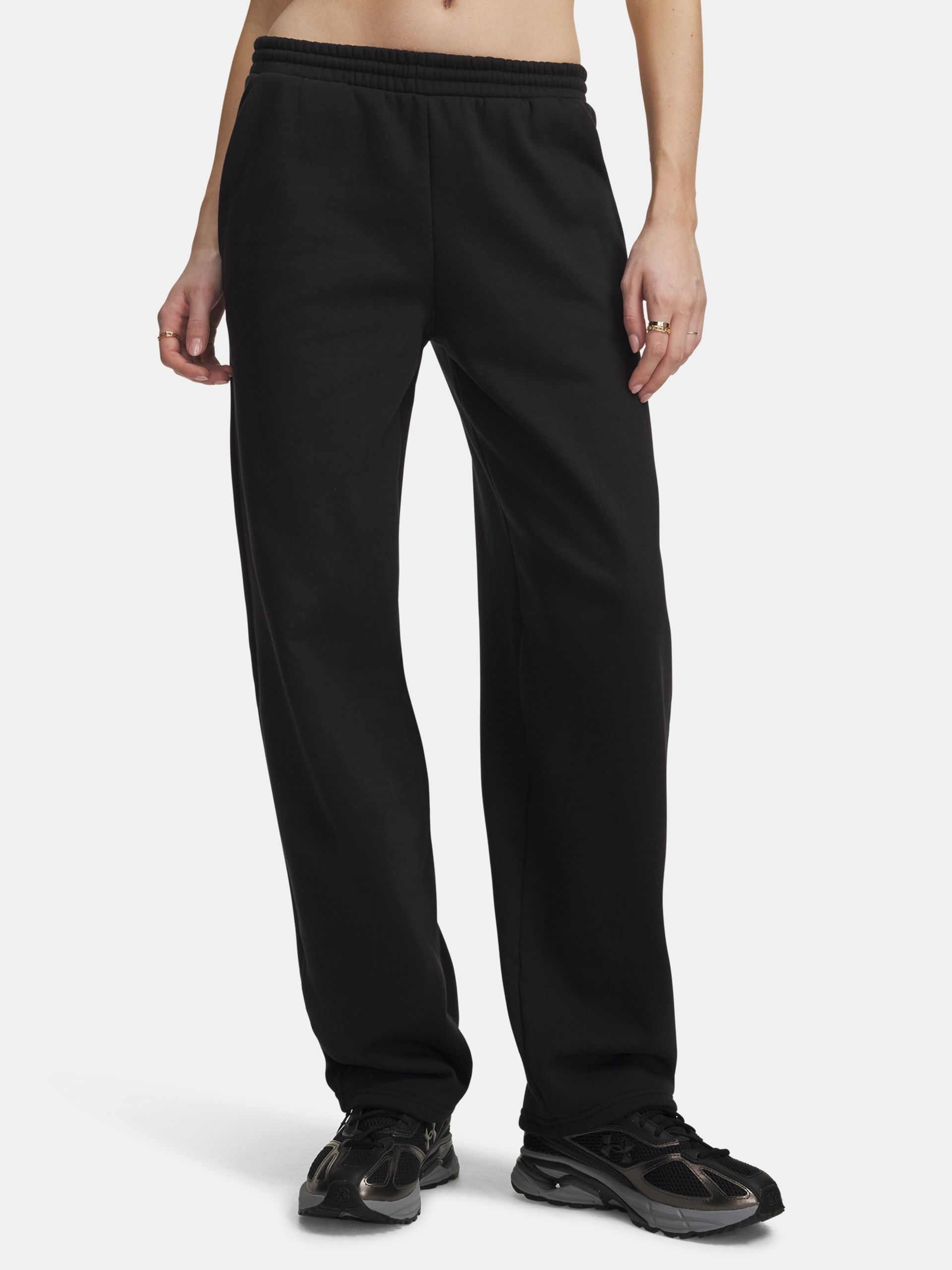 Sieviešu sporta bikses Under Armour UA Icon Fleece Barrel Pant - 001
