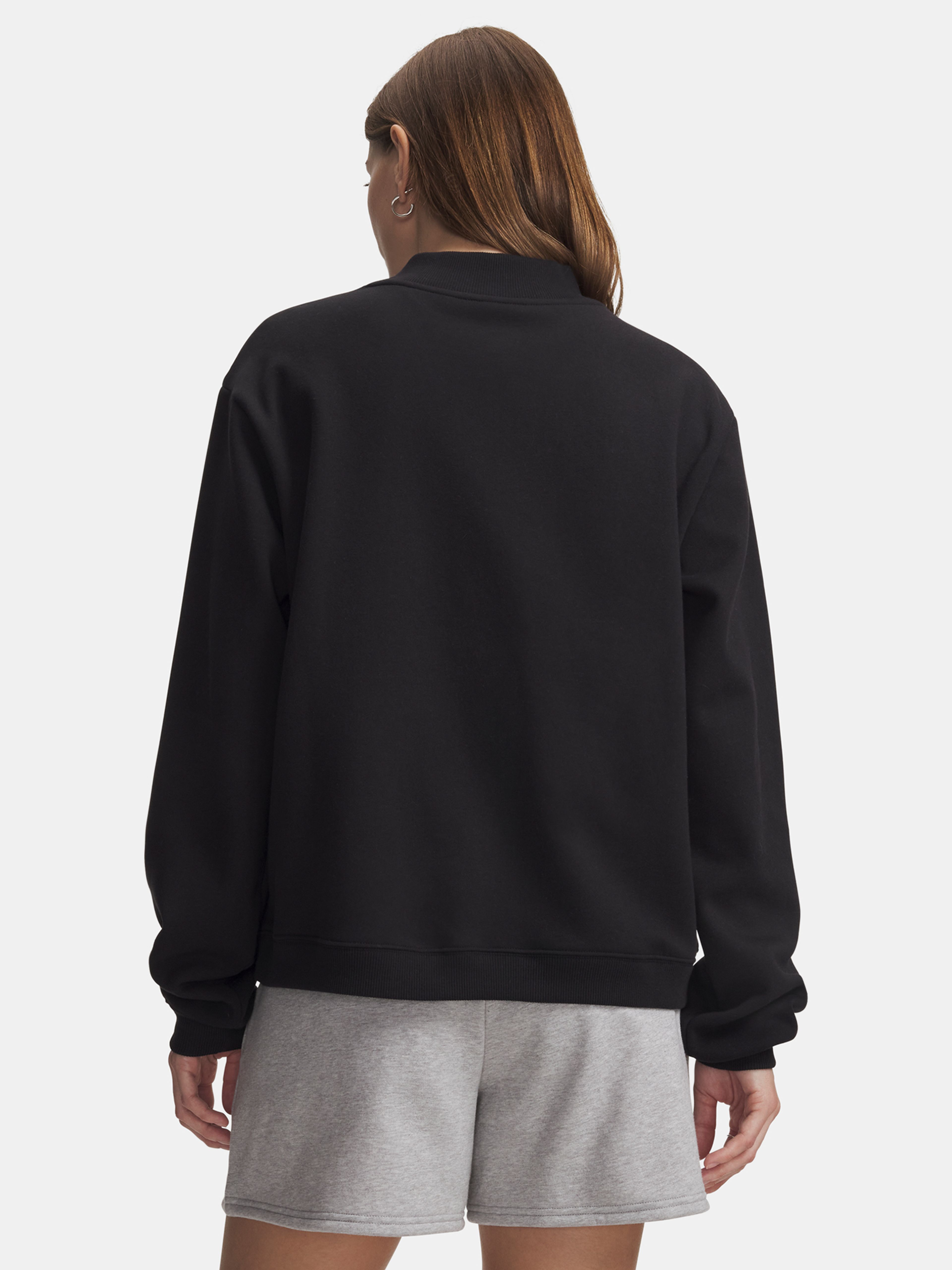 Női felső Under Armour Icon Fleece WM Mock NK - 002