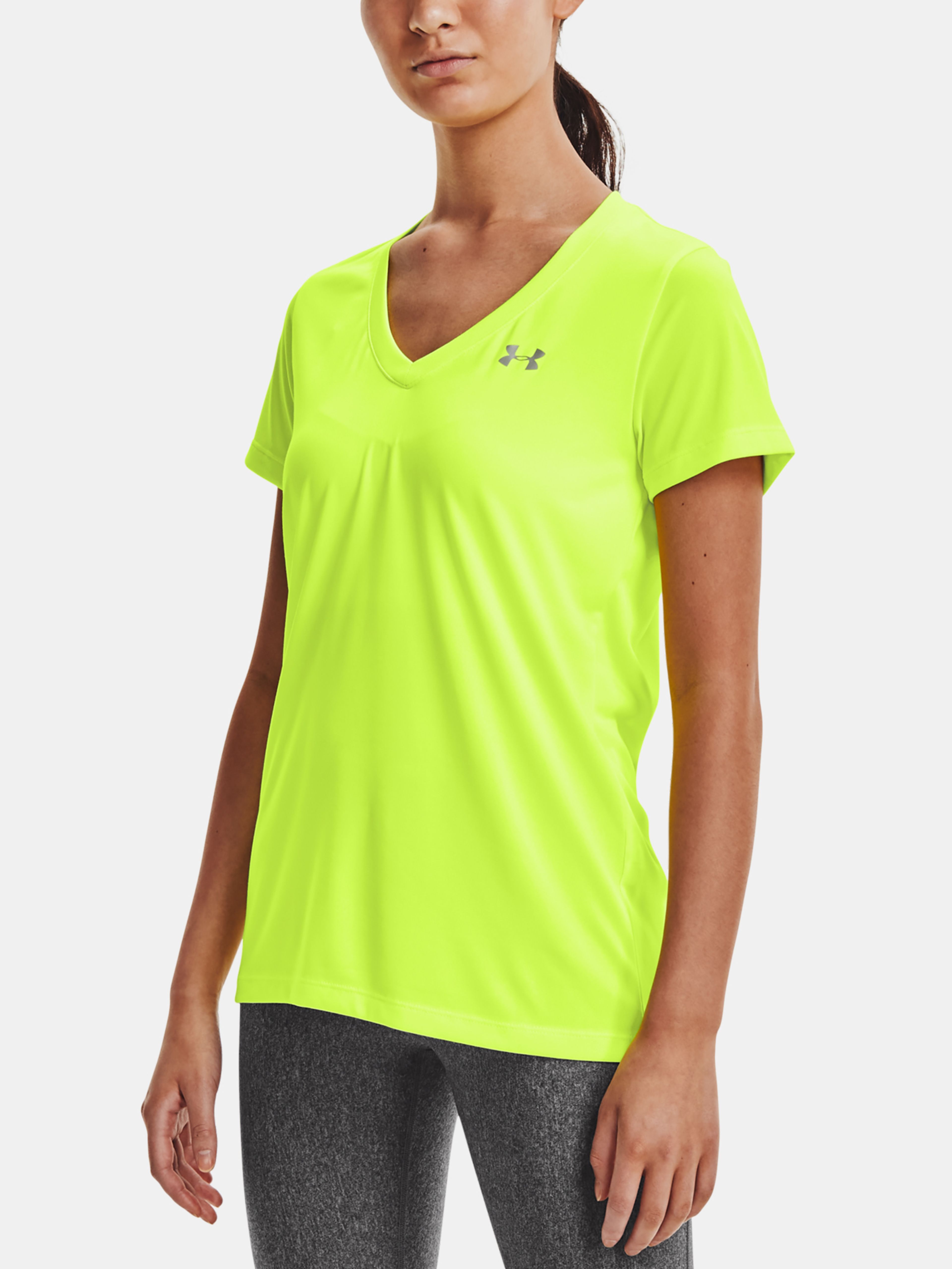 Női póló Under Armour  Tech SSV - Solid