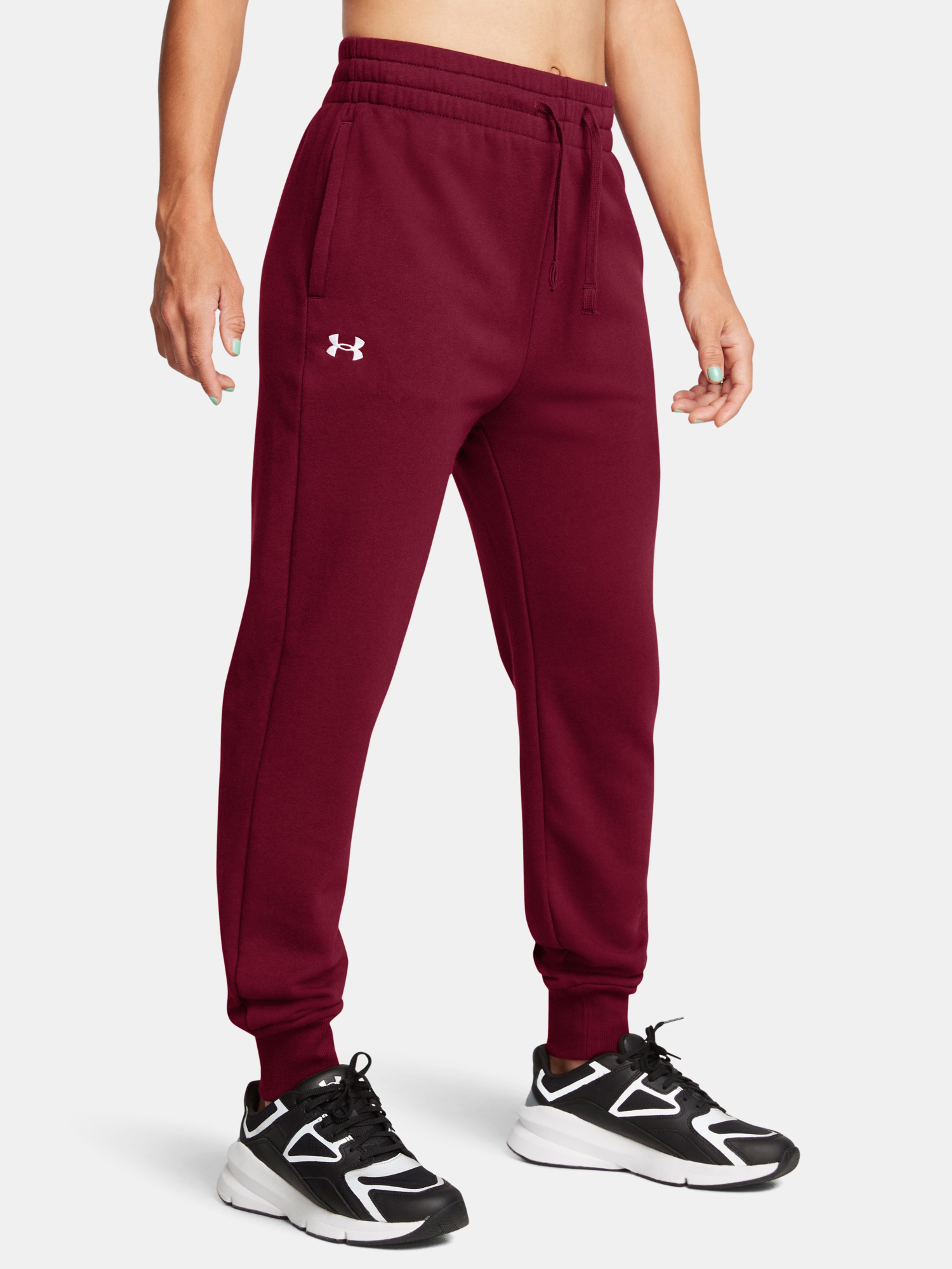 Dámske teplaky Under Armour UA Rival Fleece Jogger-RED