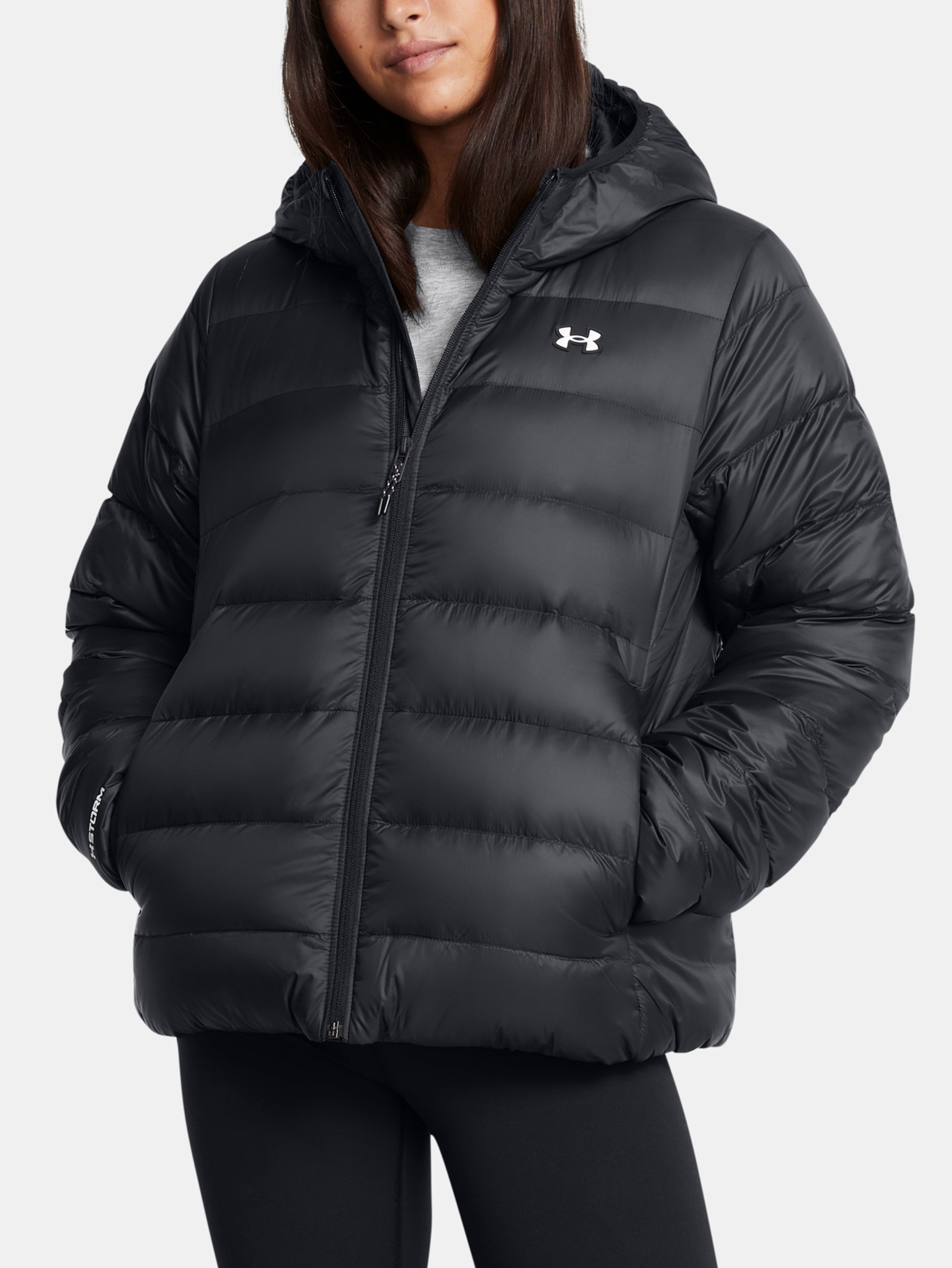 Dámská bunda Under Armour LEGEND DOWN HOODED JACKET