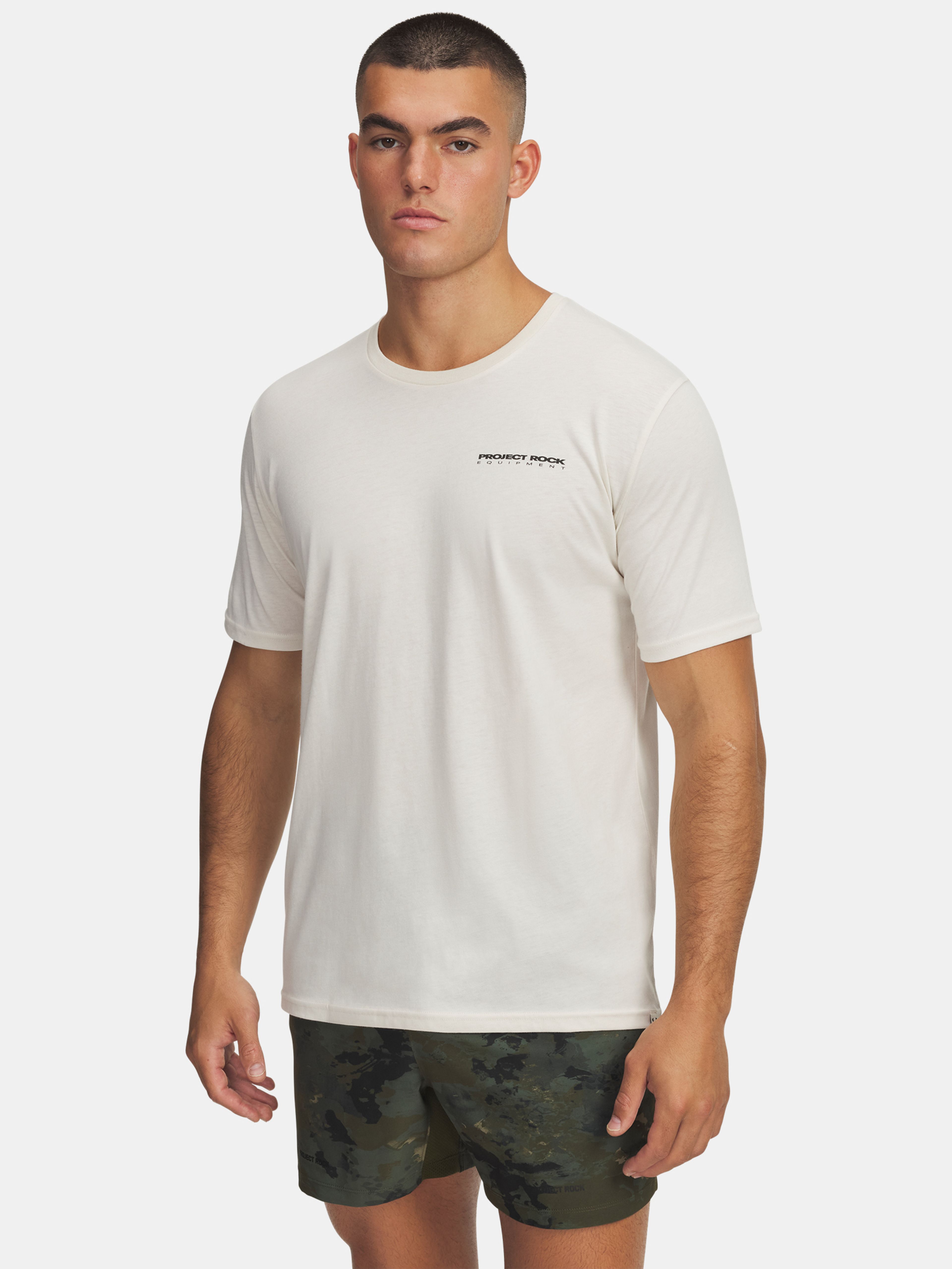 Moška majica Under Armour Pjt Rck Q4 SS 2-BRN