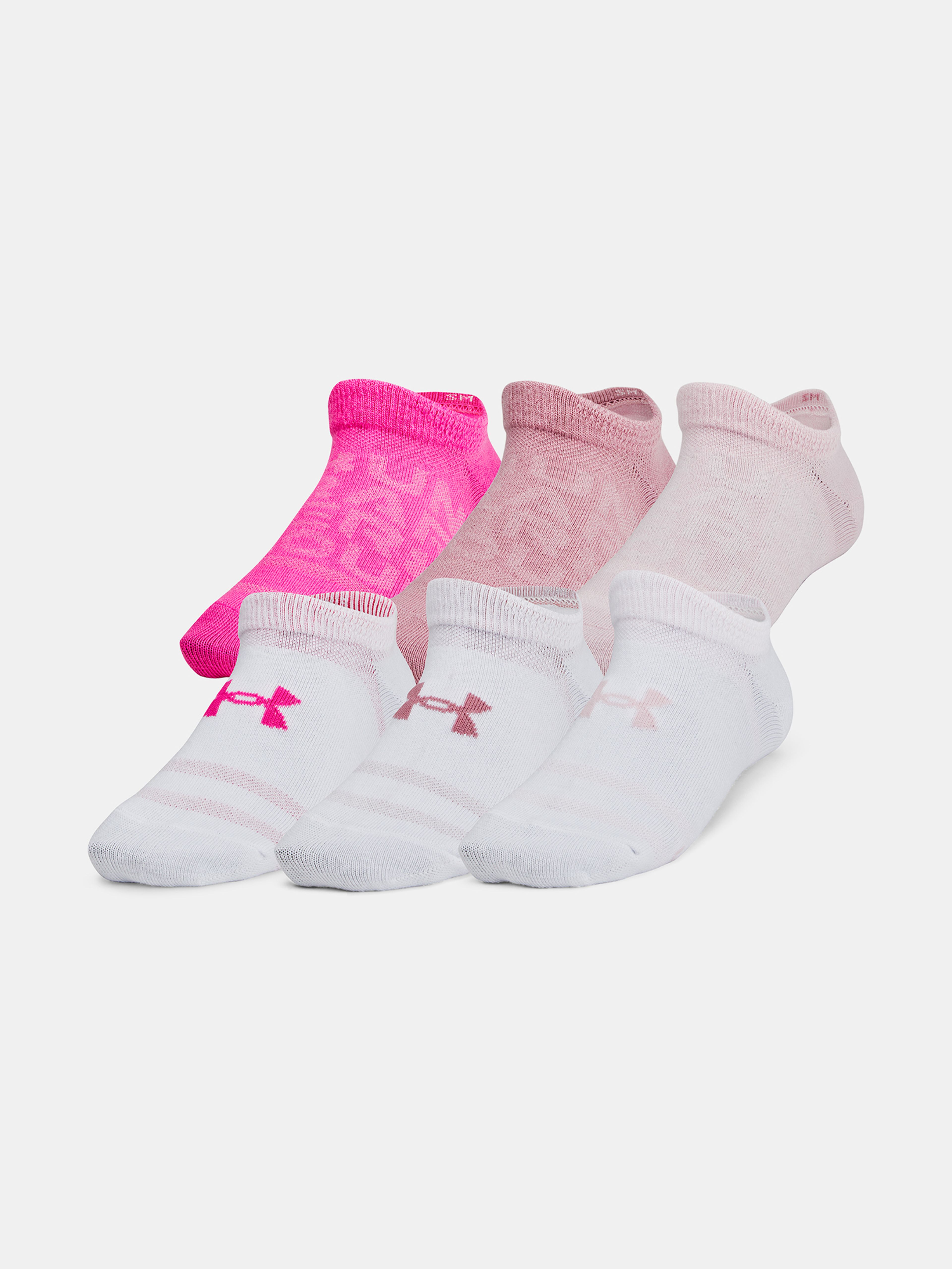 Unisex ponožky Under Armour UA Yth Essential No Show 6pk