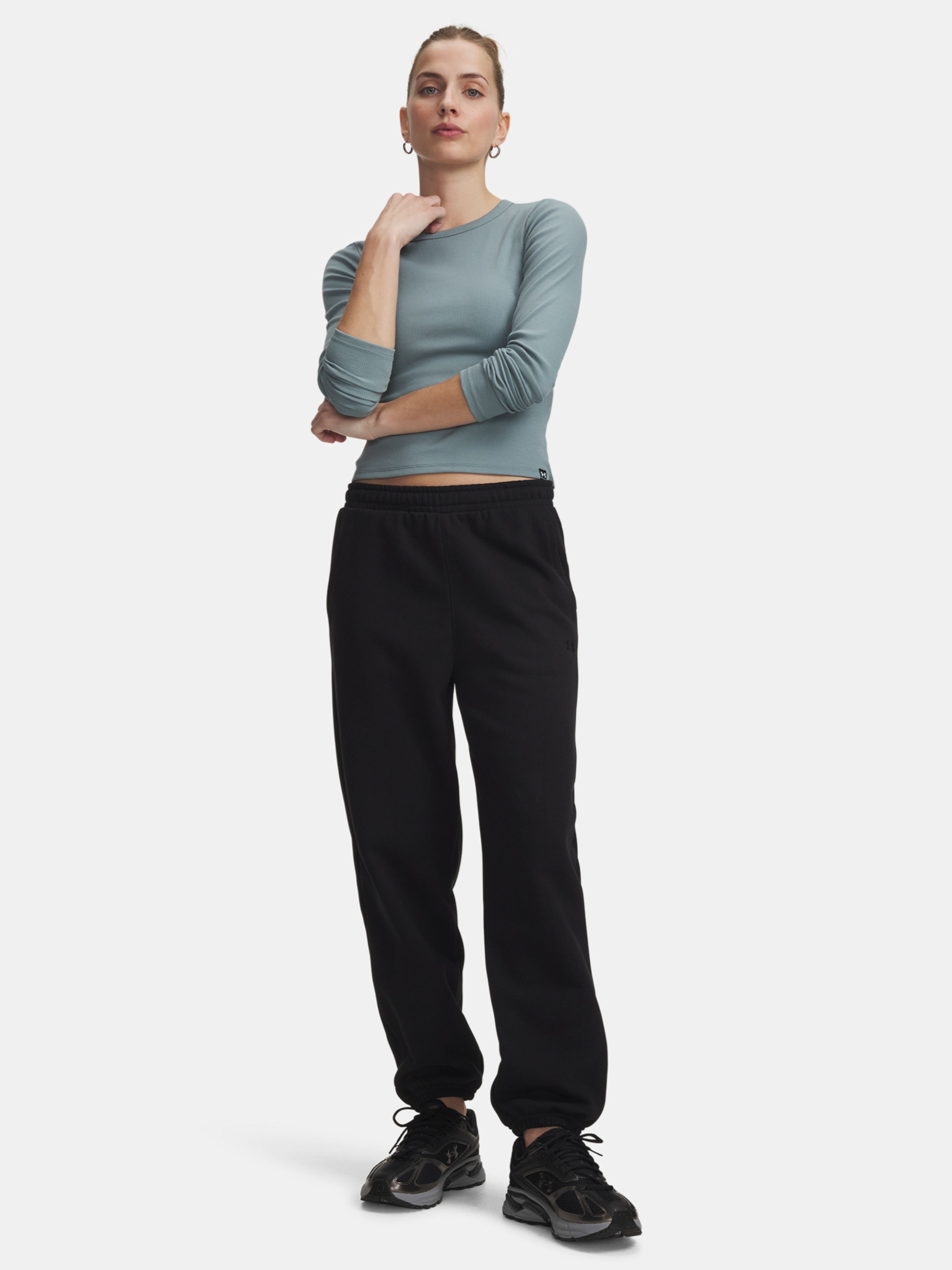 Moteriškos sportinės kelnės Under Armour UA Icon HWT Gym Pant - 004