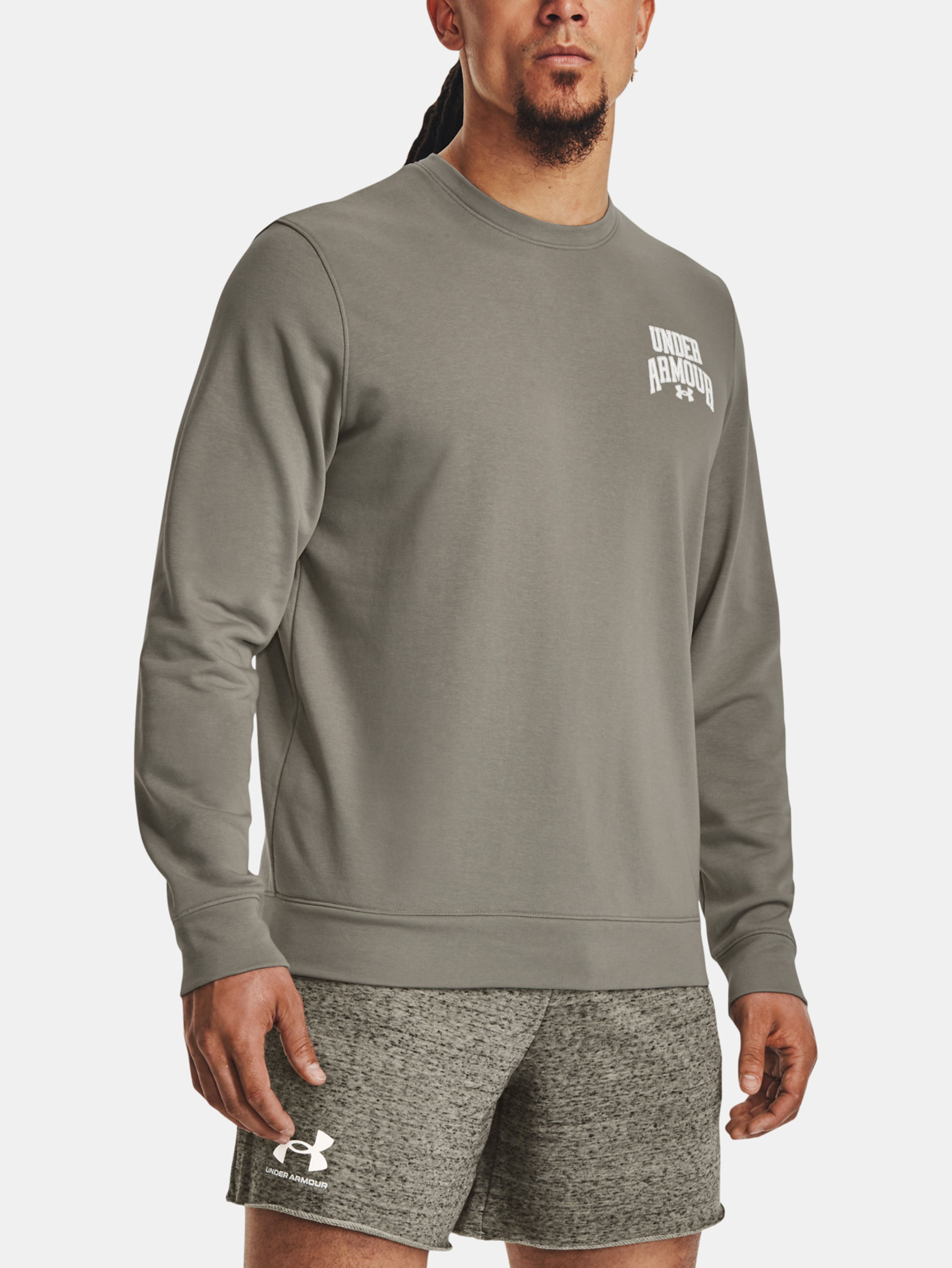 Pánská mikina Under Armour UA Rival Terry Graphic Crew