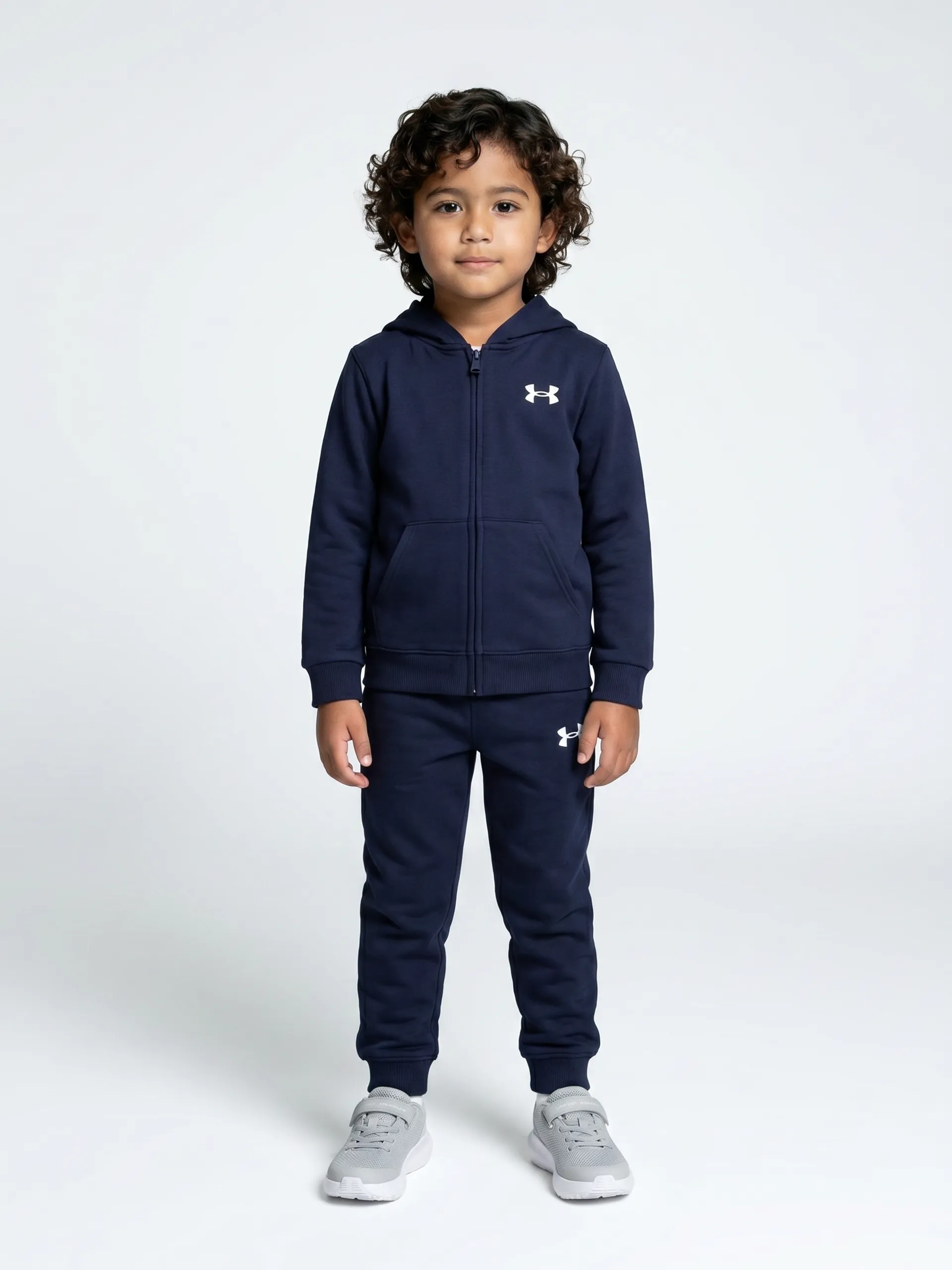 Poiste komplekt Under Armour UA BRANDED LOGO FZ SET-NVY - 001