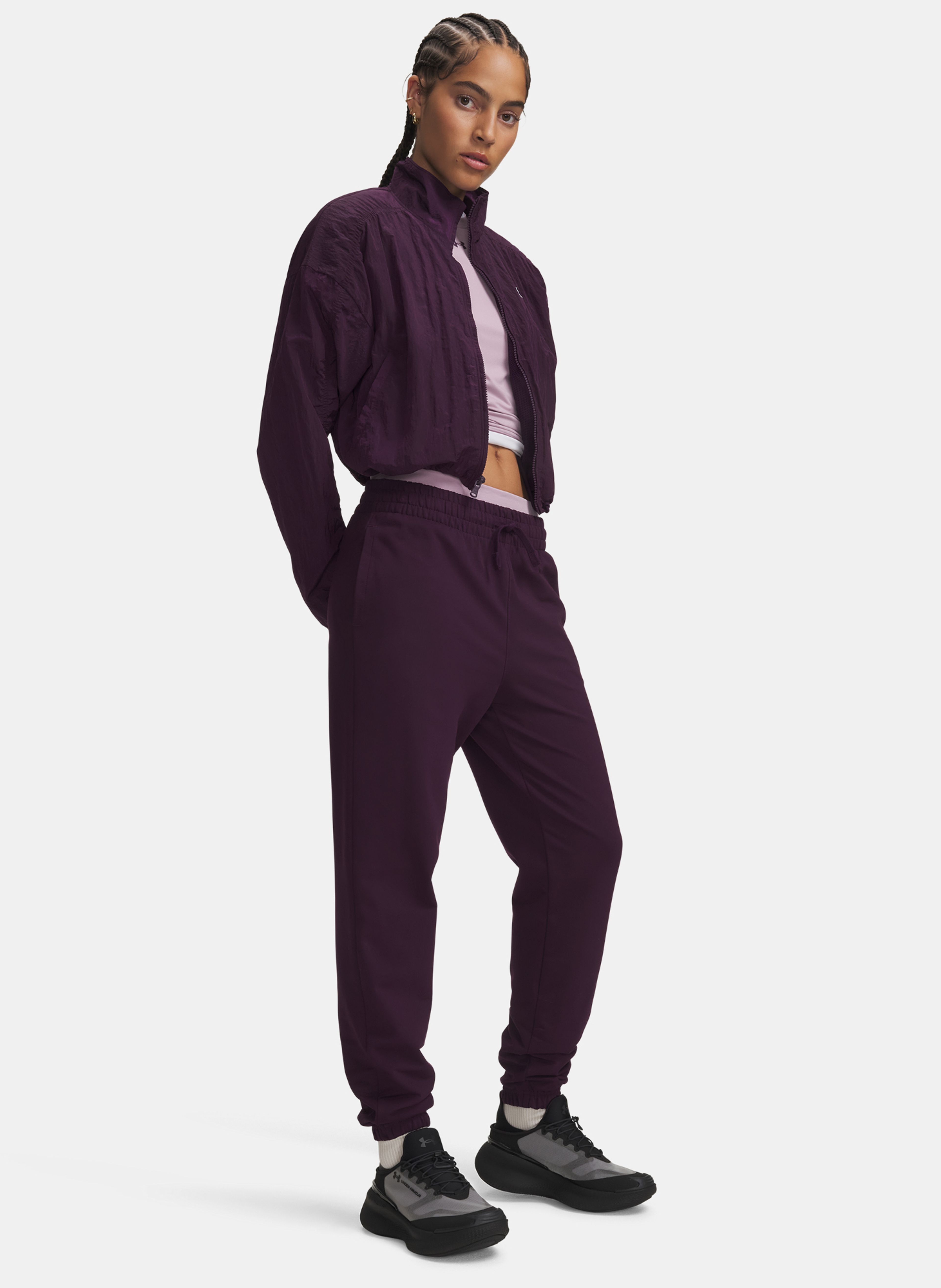 Dámské tepláky Under Armour Sport Terry Jogger - 003