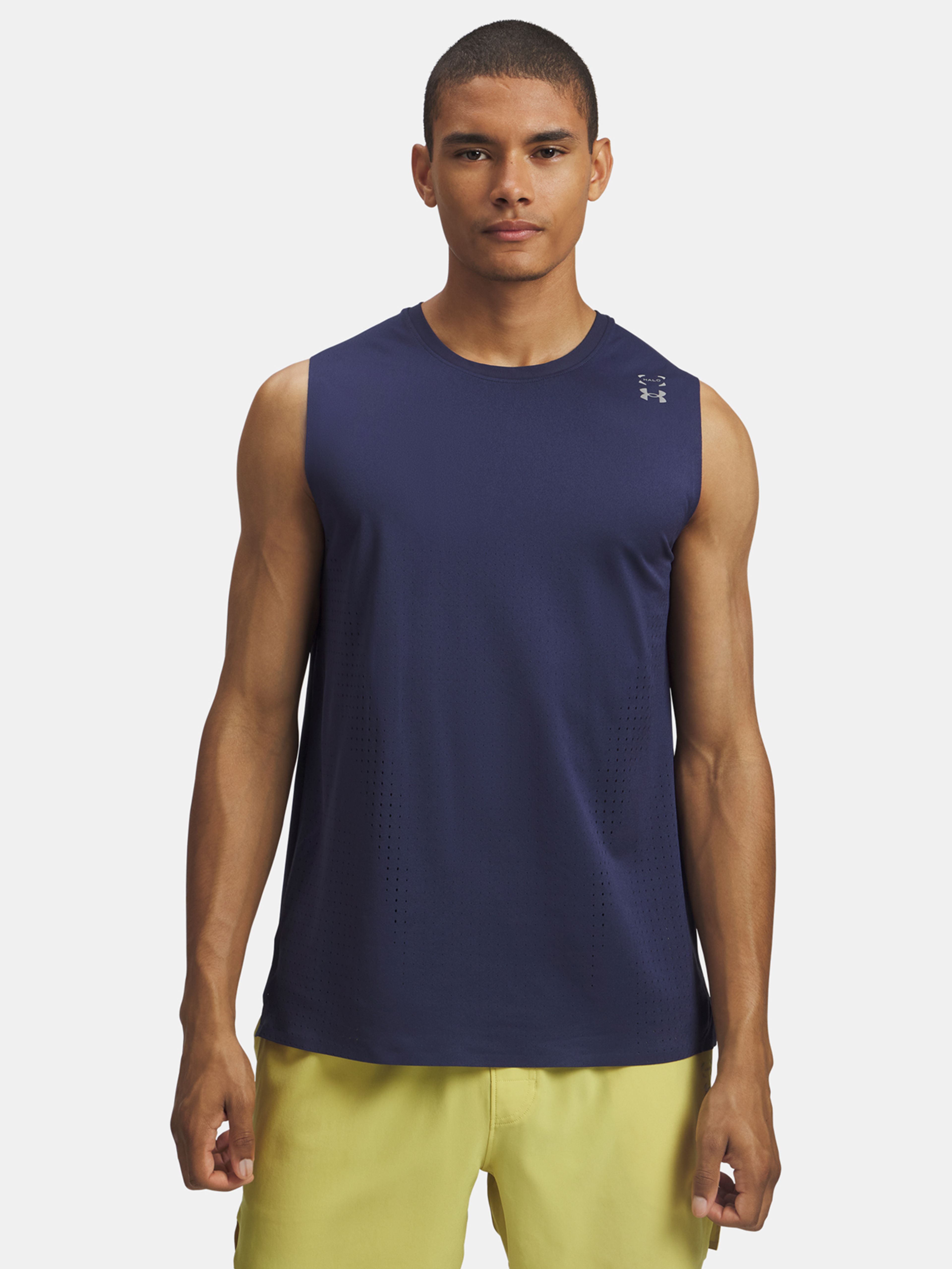 Férfi atlétatrikó Under Armour UA Halo Vent SL-BLU