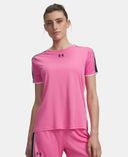 Női póló Under Armour UA W Ch. Train SS-Rózsaszínű - 004