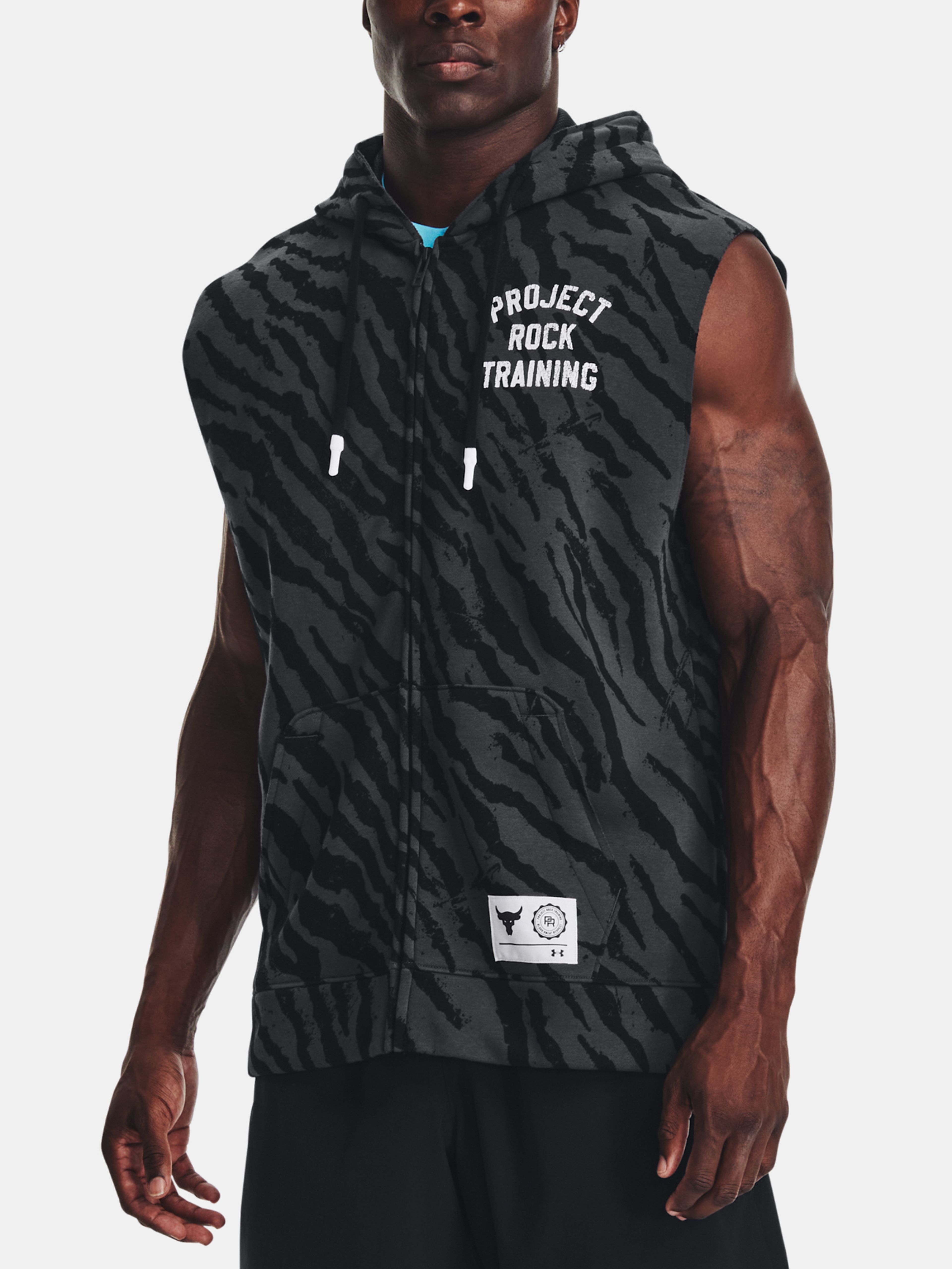 Meeste dressipluus Under Armour Pjt Rck Rival Pt SL FZ TG