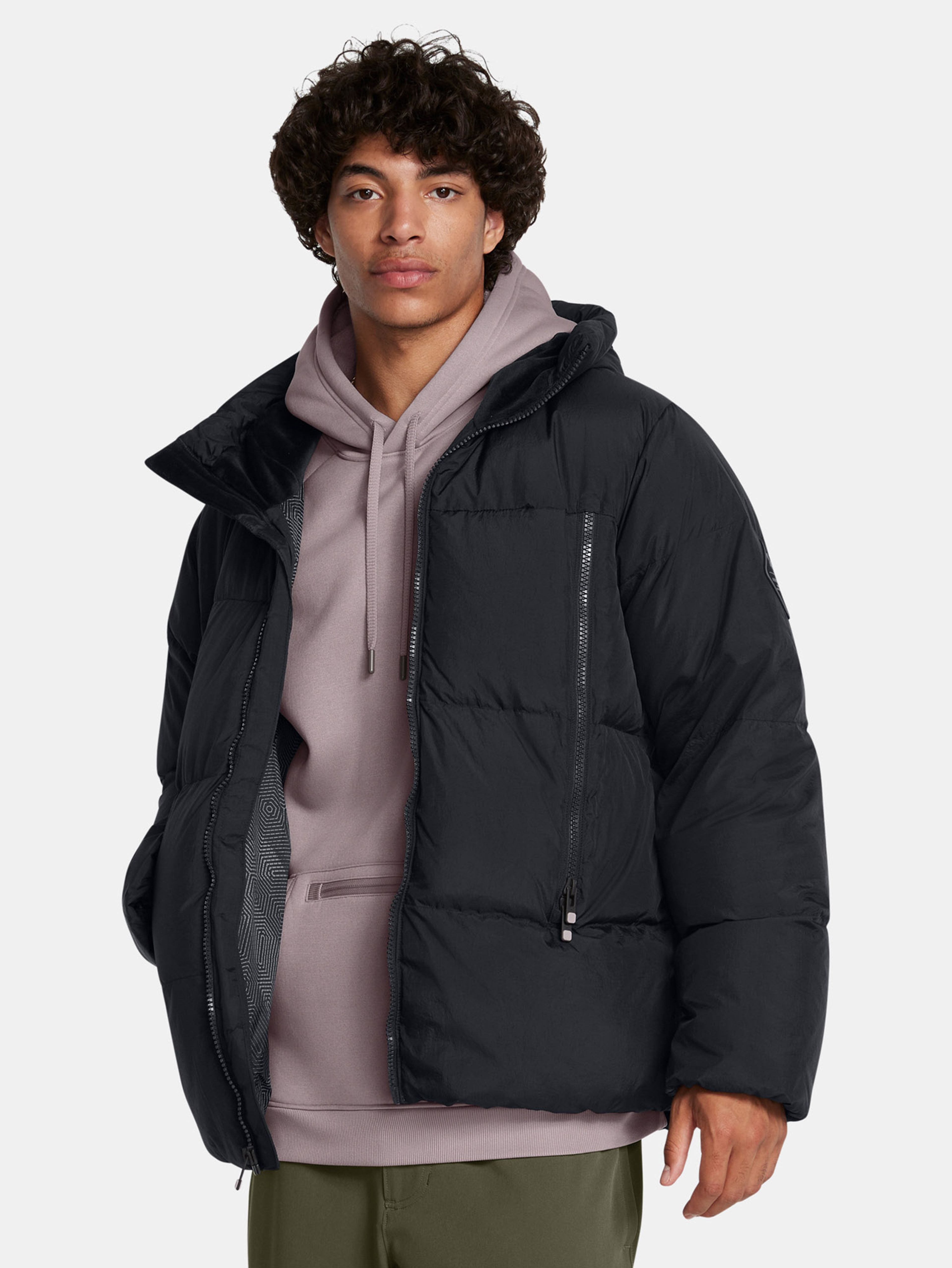 Férfi dzseki Under Armour LIMITLESS DOWN JACKET-BLK